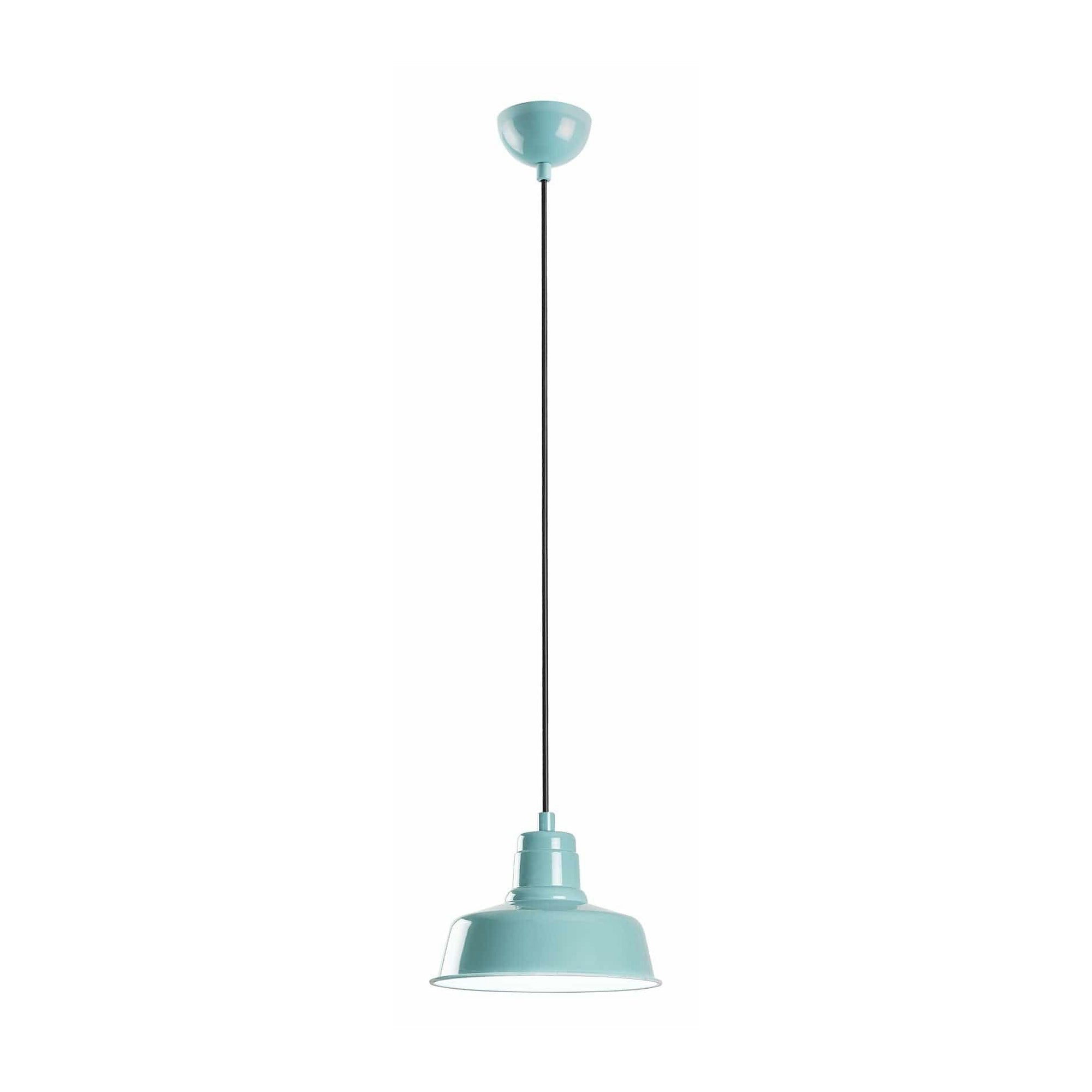 Lustra MEMATI, turcoaz, metal, 19x21-108 cm