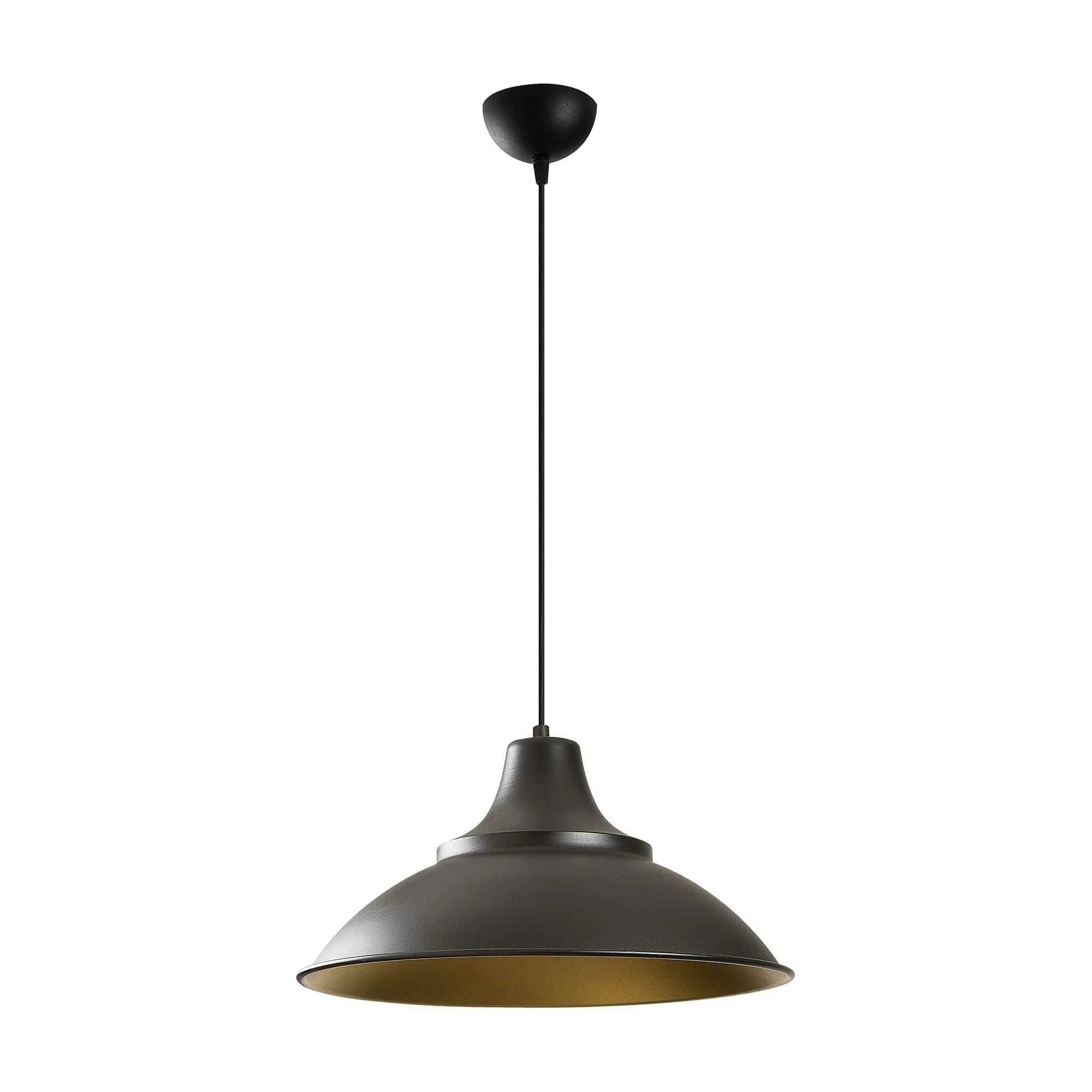 Lustra SAGLAM 3732, negru, metal, 44x35-121 cm