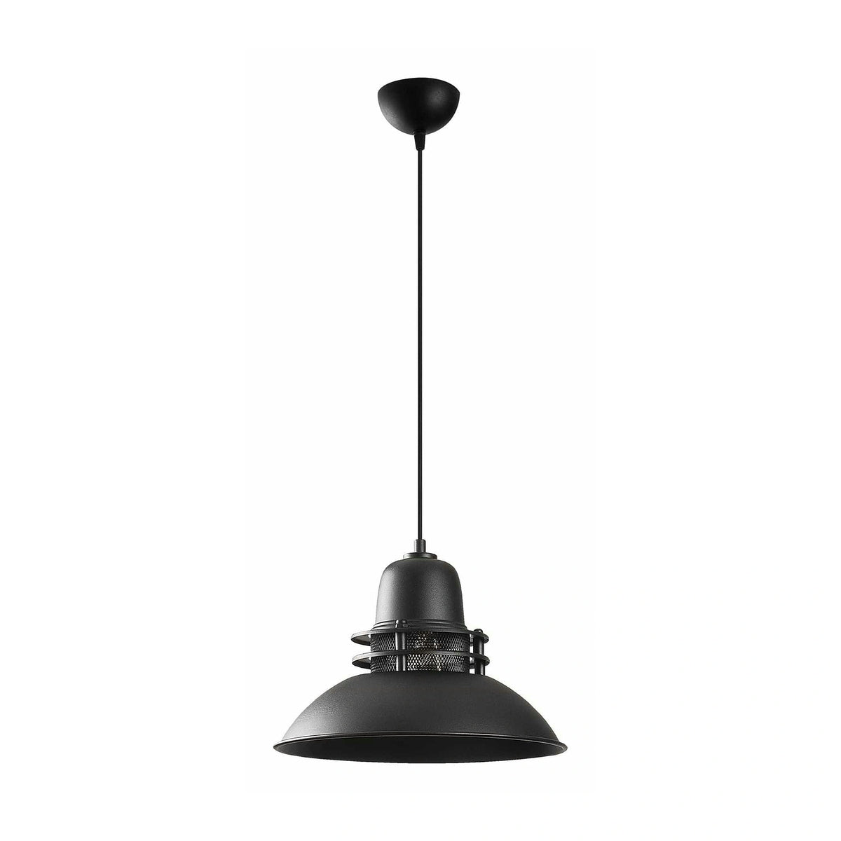 Lustra SAGLAM 3735, negru, metal, 34x37-123 cm