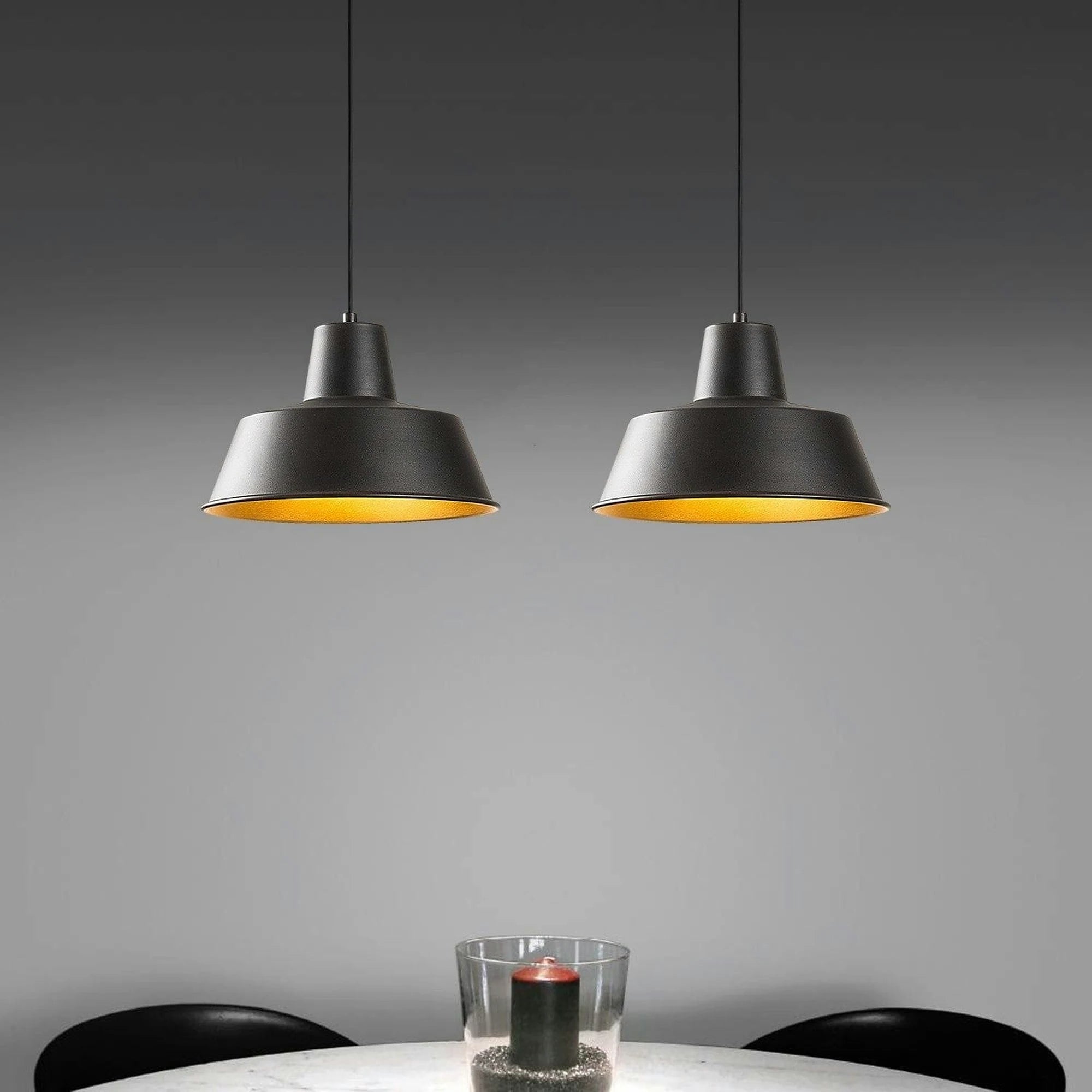 Lustra SAGLAM 3738, negru, metal, 62x30x38-120 cm