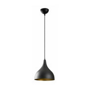 Lustra SAGLAM 3760, negru, metal, 26x40-126 cm