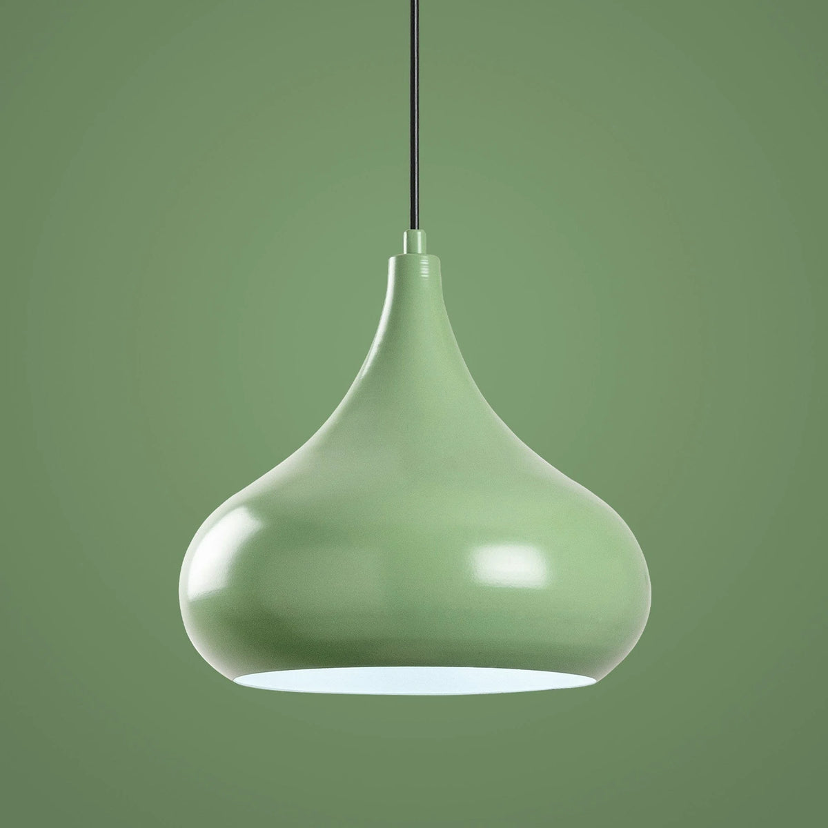 Lustra SAGLAM 3774, verde menta, metal, 30x35-126 cm