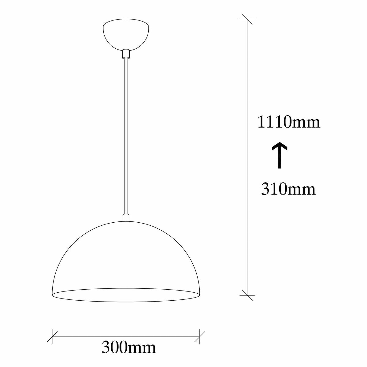 Lustra SIVANI MR-717, alb, metal, 30x31-111 cm
