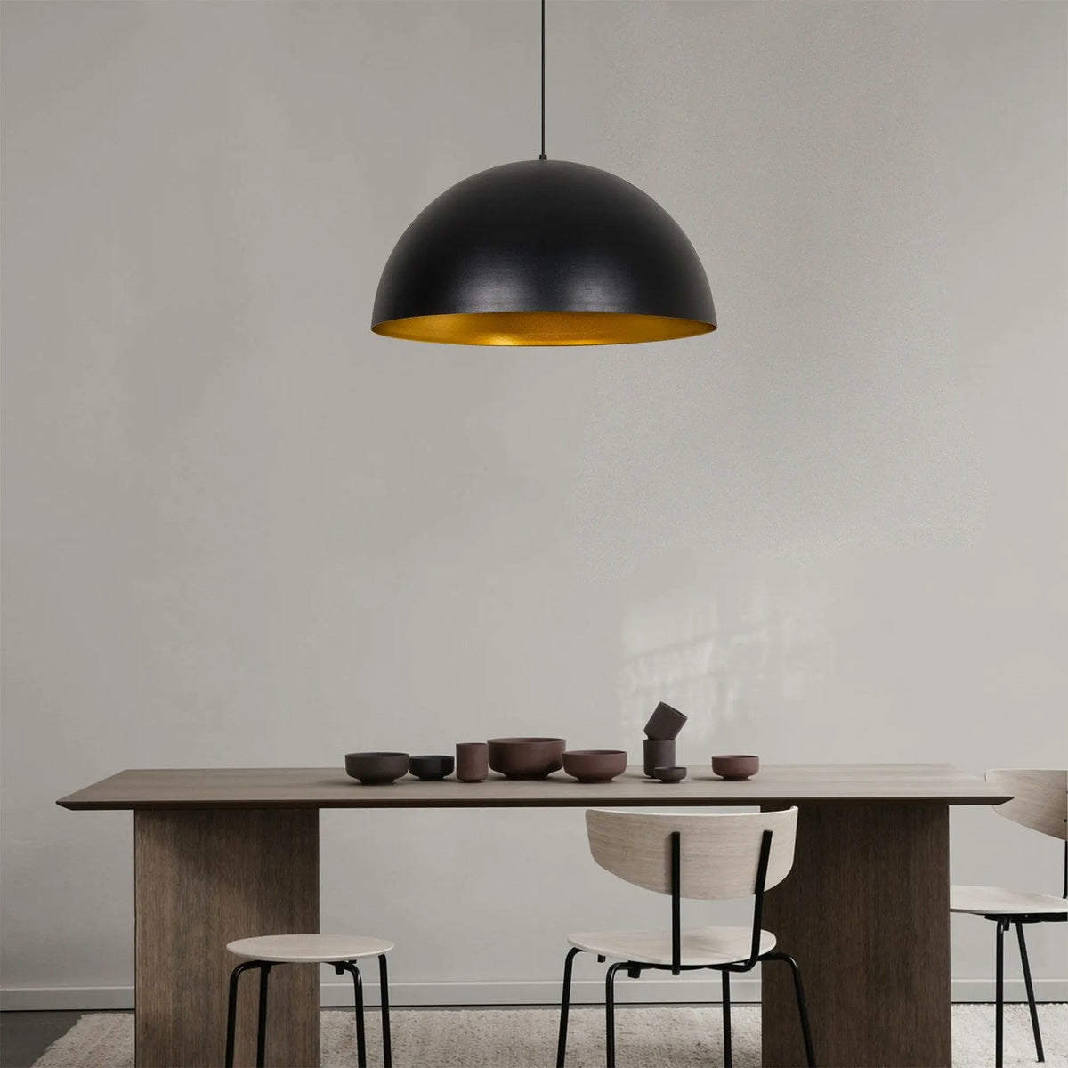 Lustra SIVANI MR - 724, negru, metal, 60x126 cm