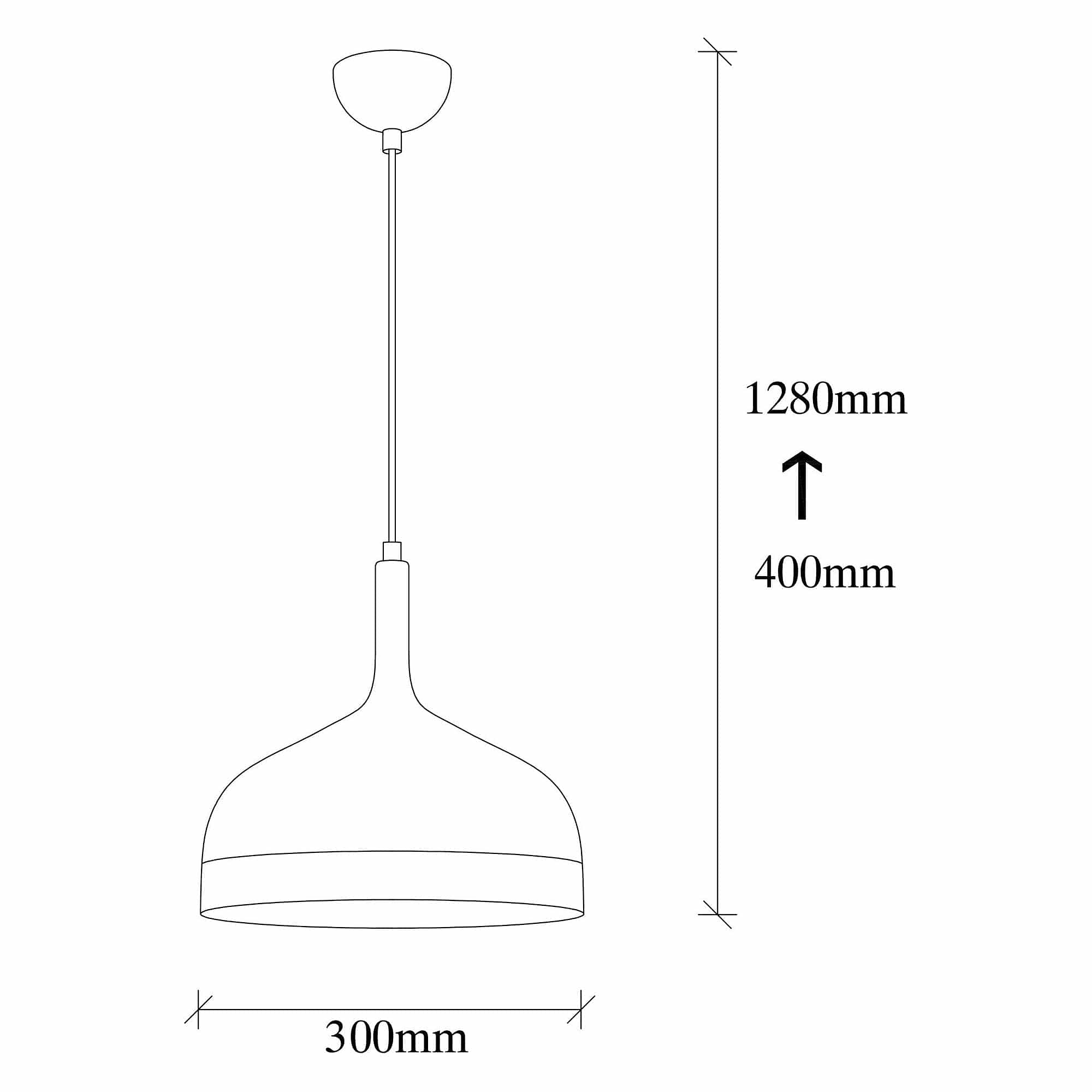 Lustra SIVANI MR-826, negru/auriu, metal, 30x40-128 cm