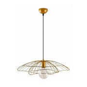 Lustra TEL 6502, auriu, metal, 50x111 cm