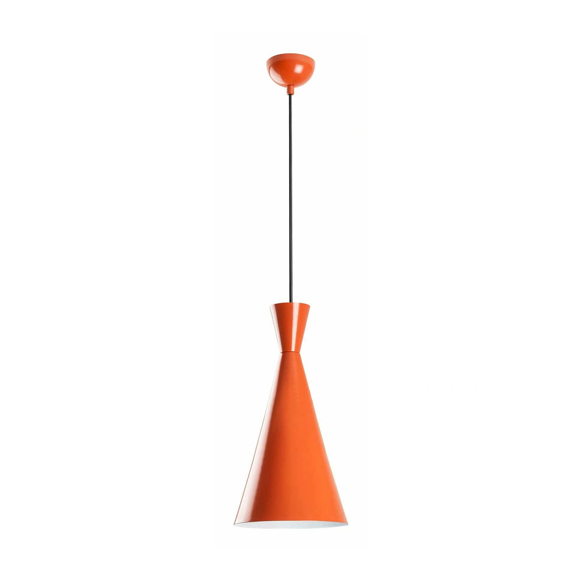 Lustra TOM 3541, portocaliu, metal, 19x45-134 cm