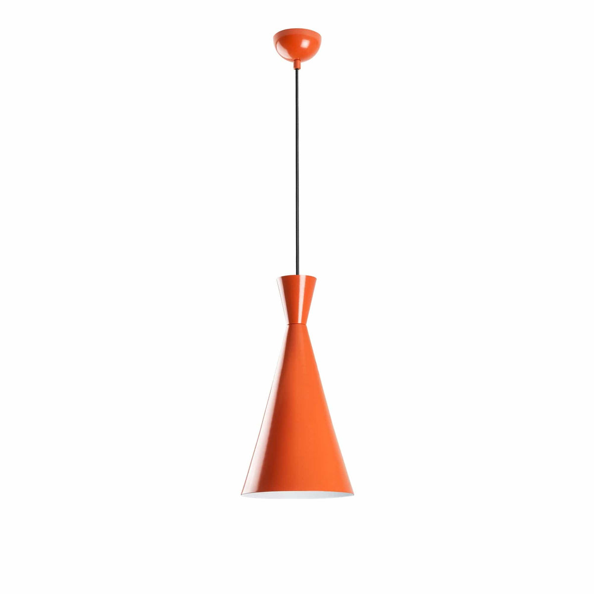 Lustra TOM 3541, portocaliu, metal, 19x45-134 cm