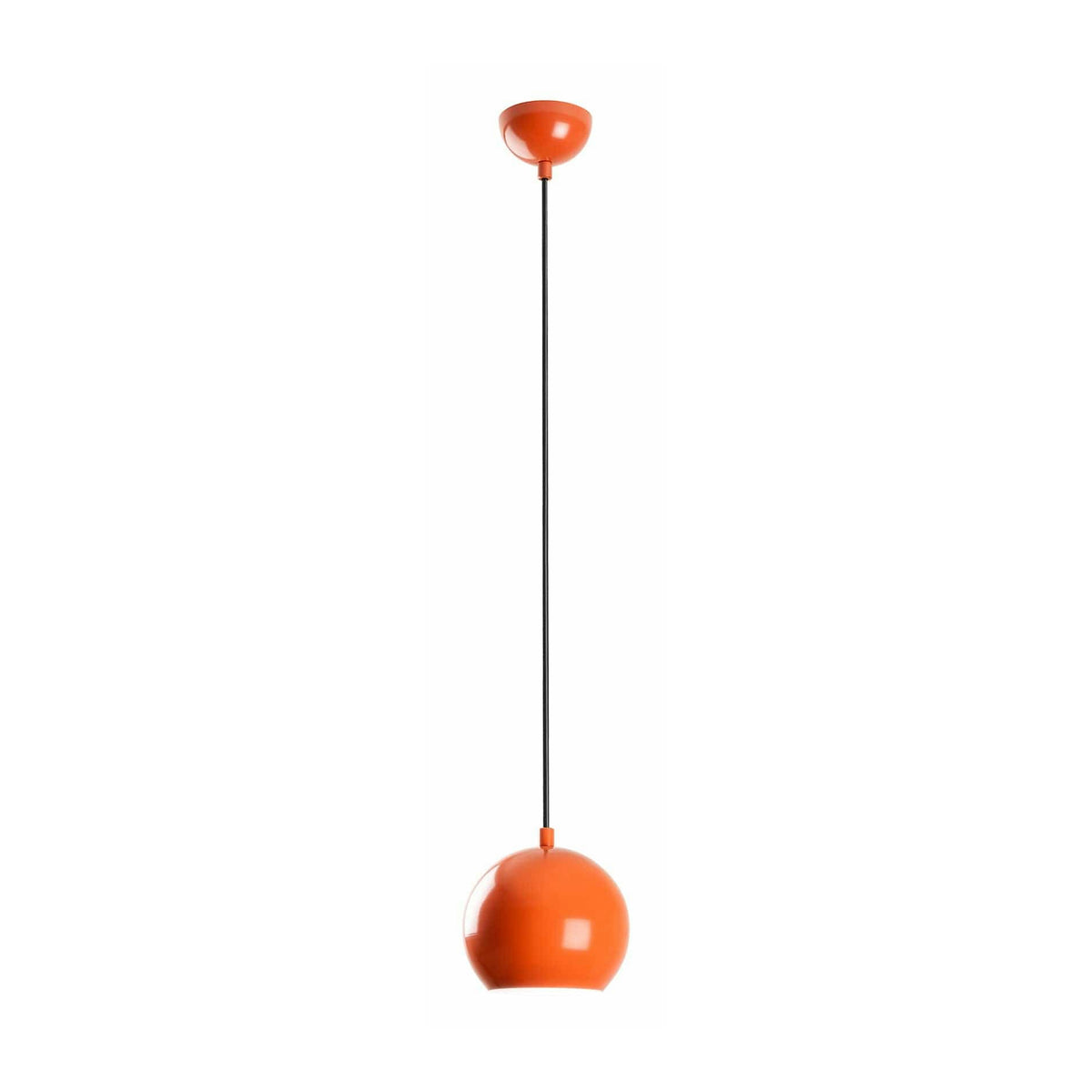 Lustra TOP, portocaliu, metal, 15x20-111 cm