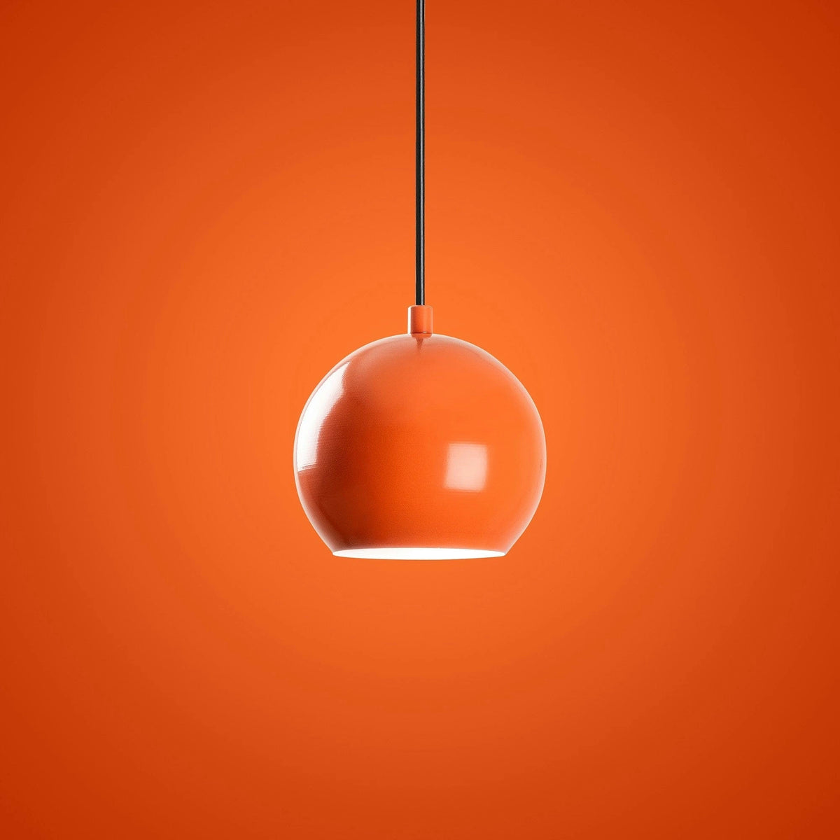 Lustra TOP, portocaliu, metal, 15x20-111 cm
