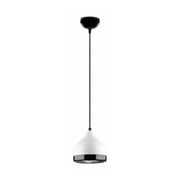 Lustra YILDO 6868, alb/negru, metal, 17x25-112 cm
