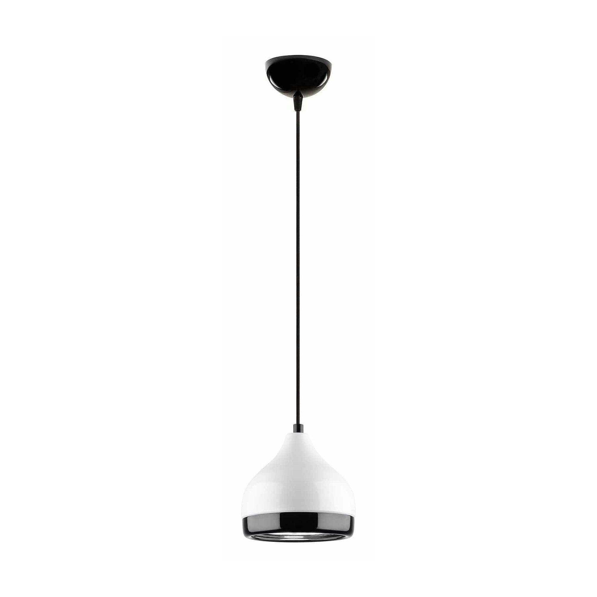 Lustra YILDO 6868, alb/negru, metal, 17x25-112 cm