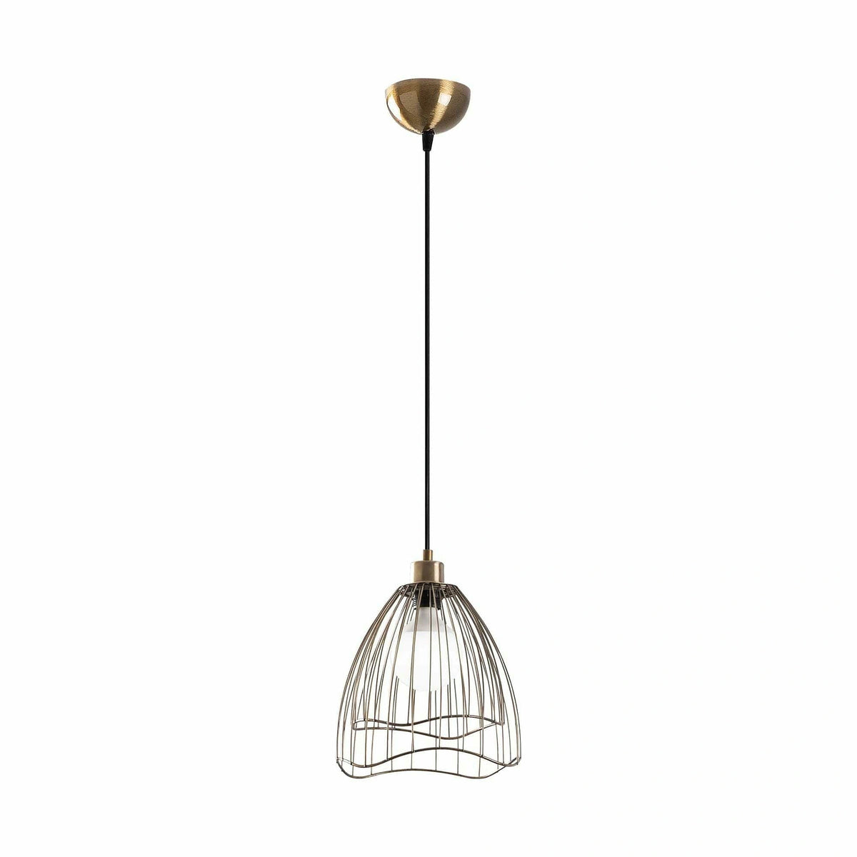 Lustra ZEYNO 6401, metal, bronz, 25x41/121 cm