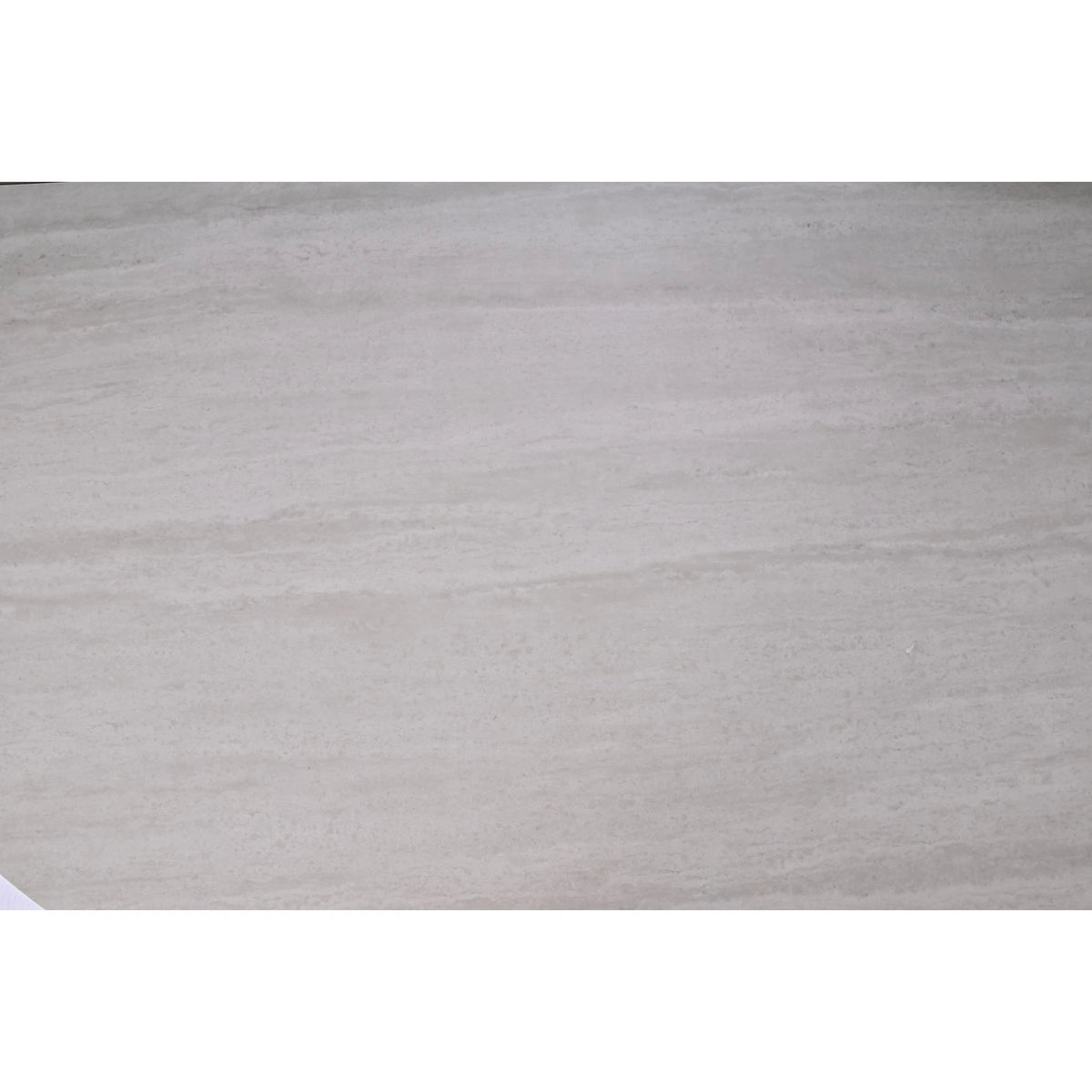 Masa extensibila LYRA, crem cu efect de marmura/gri, 120/160x120x75 cm