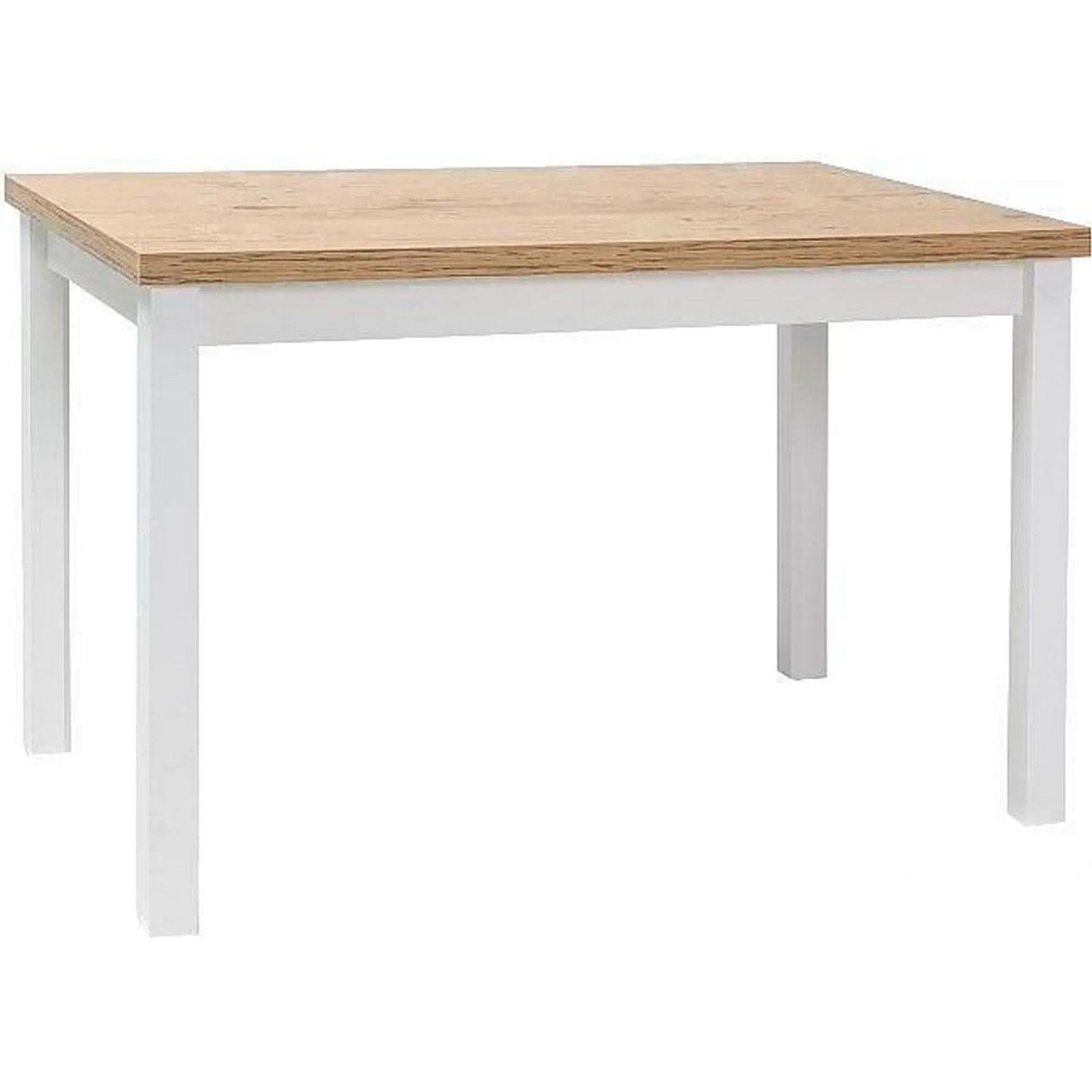 Masa ADAM, stejar/alb, 120x68x75 cm