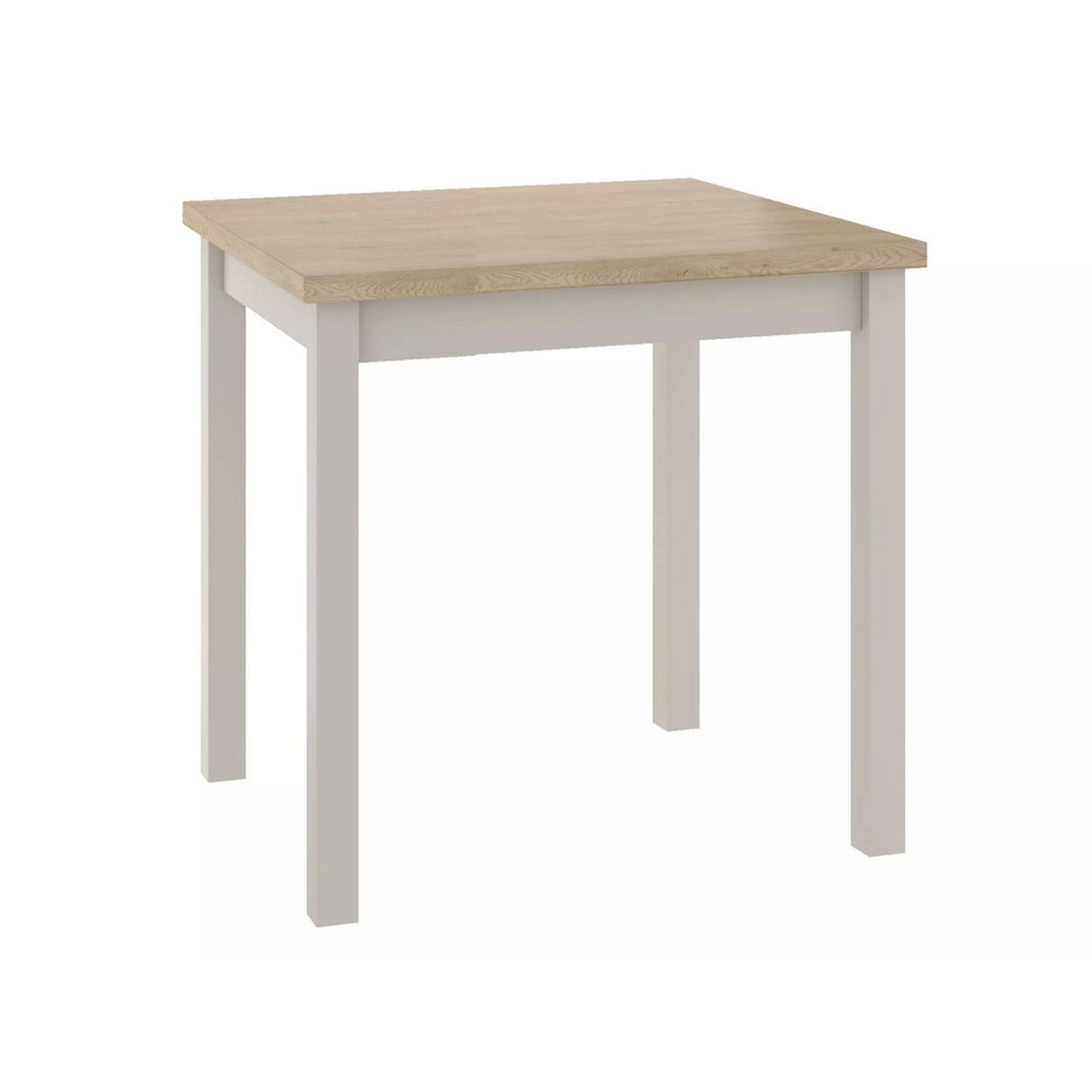 Masa ADAM, stejar/casmir, 80x80x75 cm