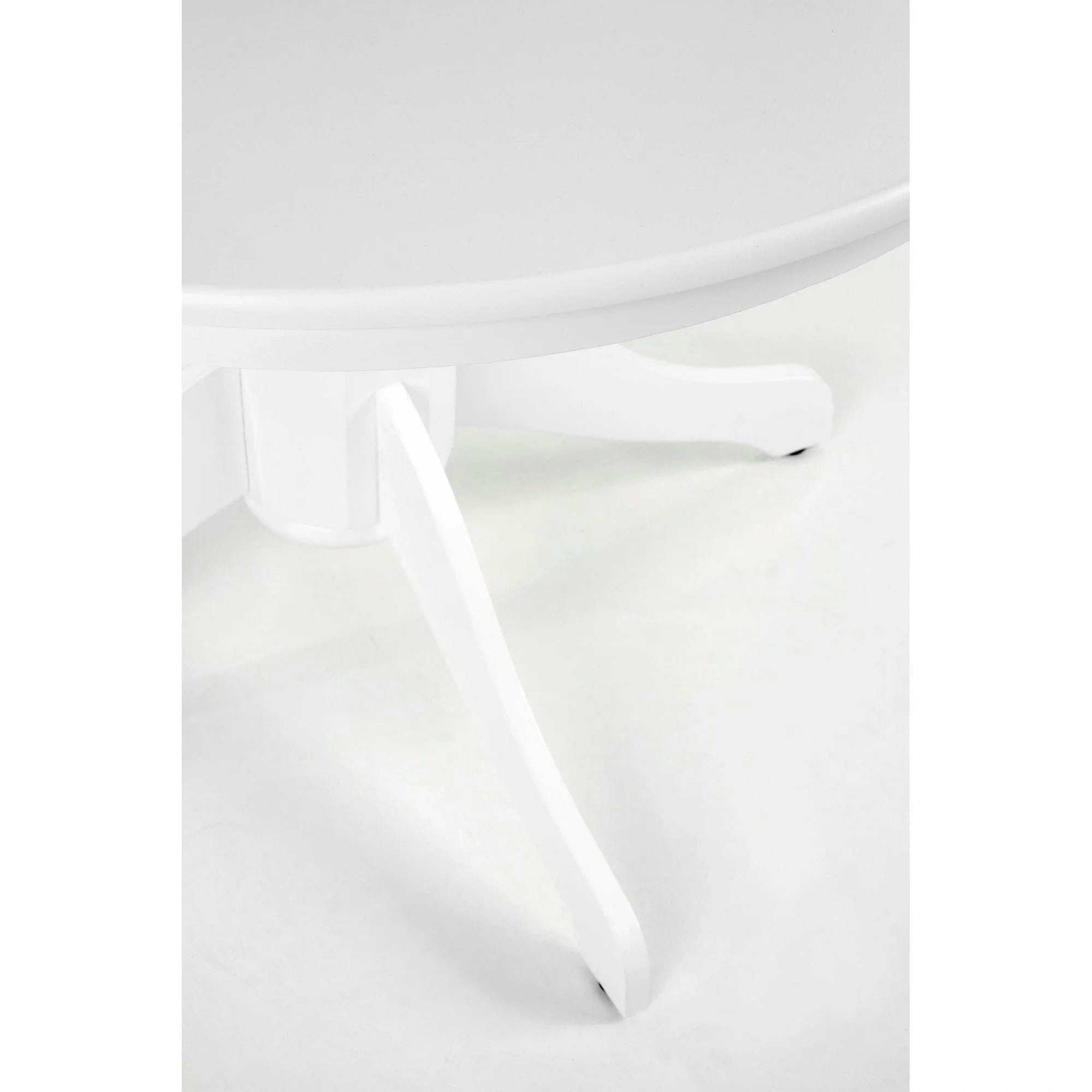 Masa alba living GLOSTER, 106x106x75 cm