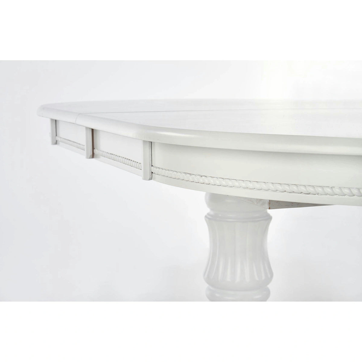 Masa alba vintage JOSEPH, 150/190x90x77 cm