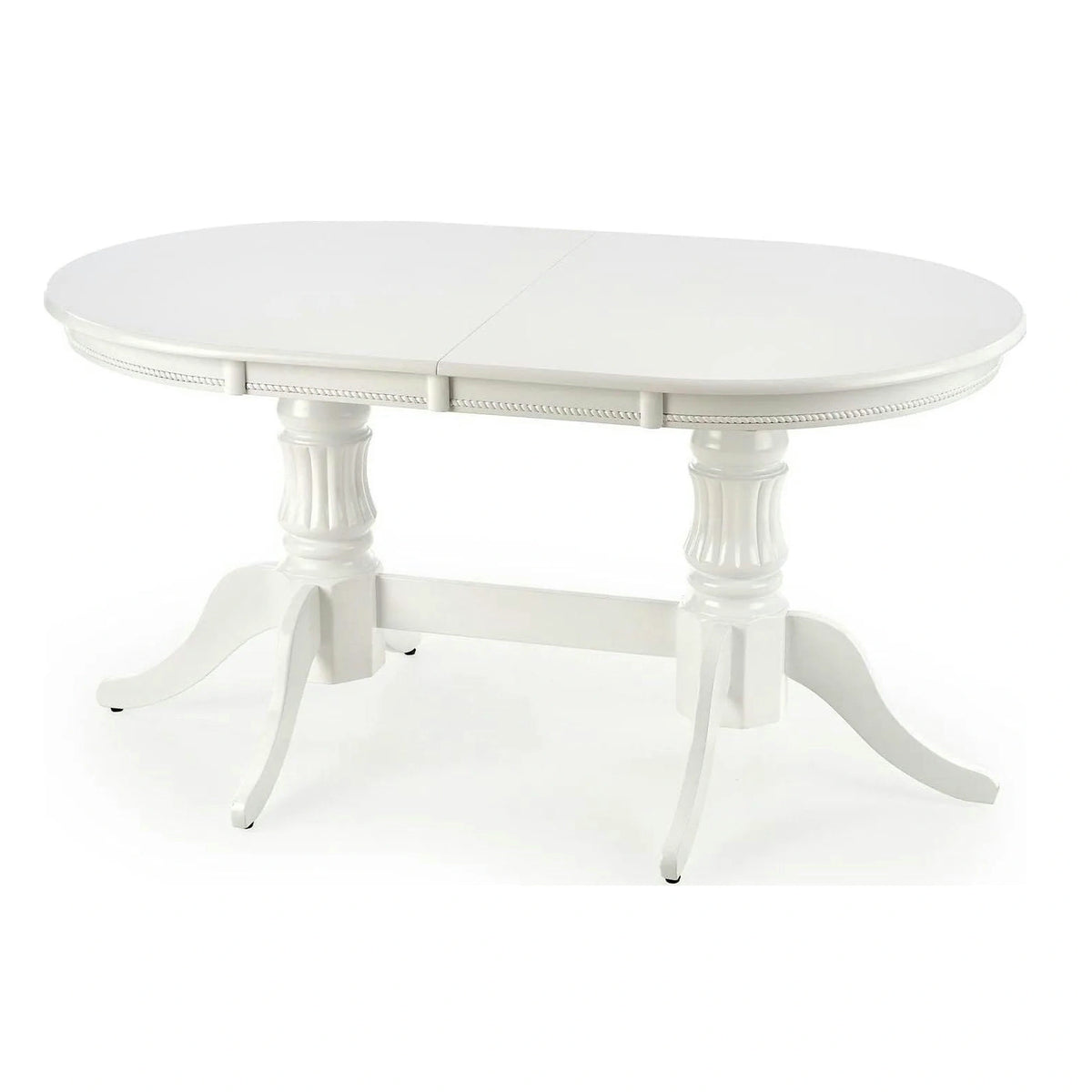 Masa alba vintage JOSEPH, 150/190x90x77 cm