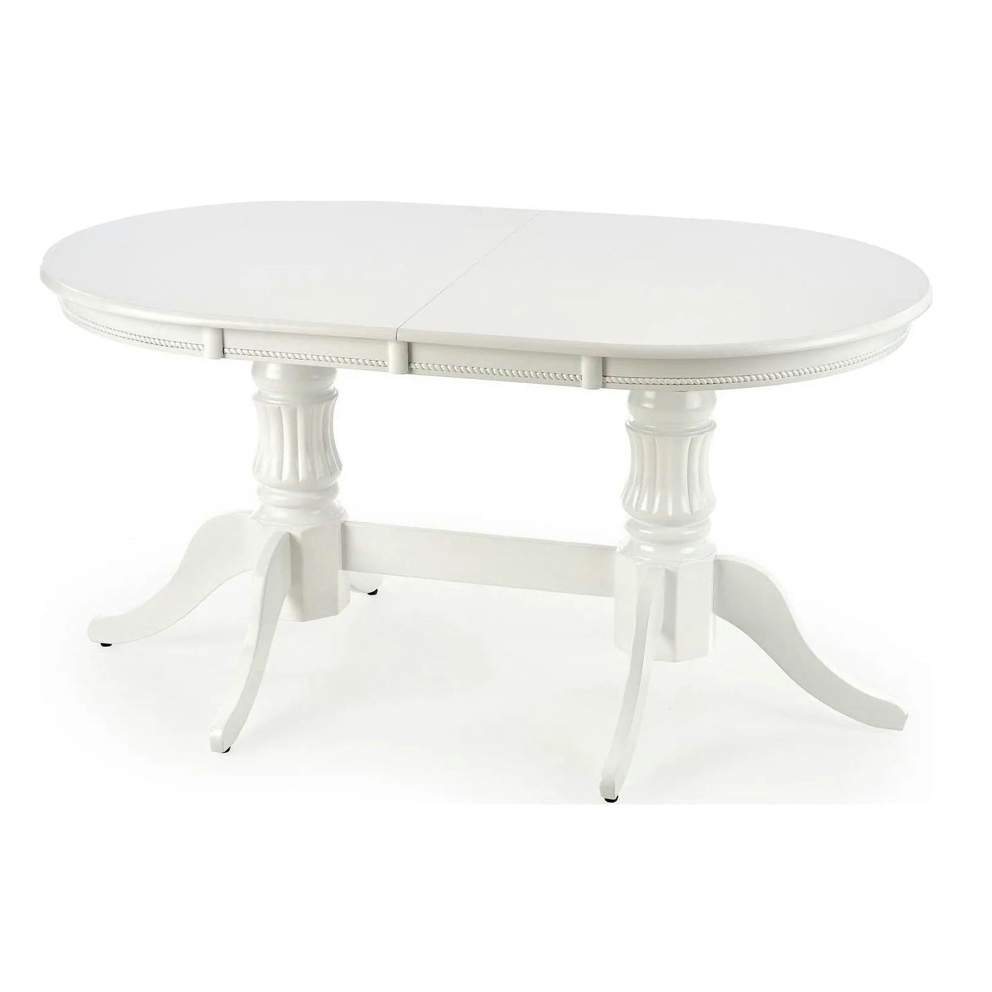 Masa alba vintage JOSEPH, 150/190x90x77 cm