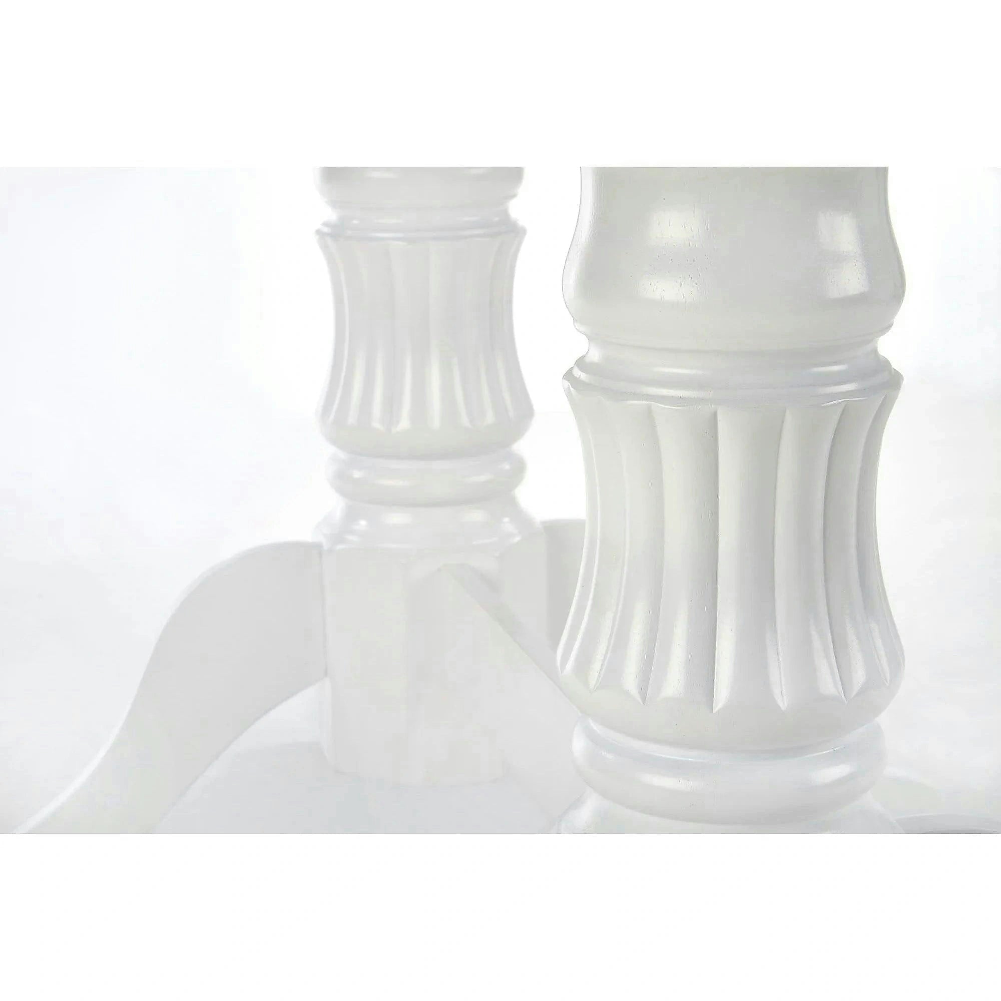 Masa alba vintage JOSEPH, 150/190x90x77 cm