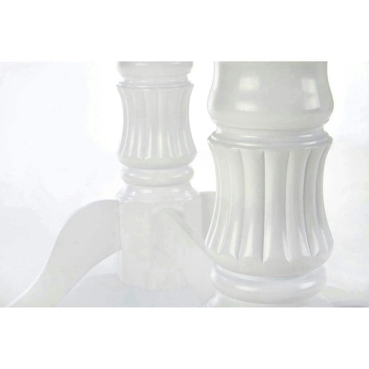 Masa alba vintage JOSEPH, 150/190x90x77 cm