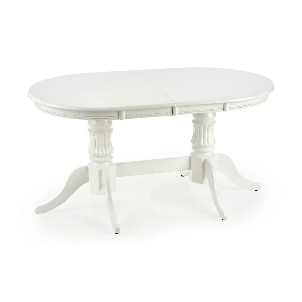 Masa alba vintage JOSEPH, 150/190x90x77 cm
