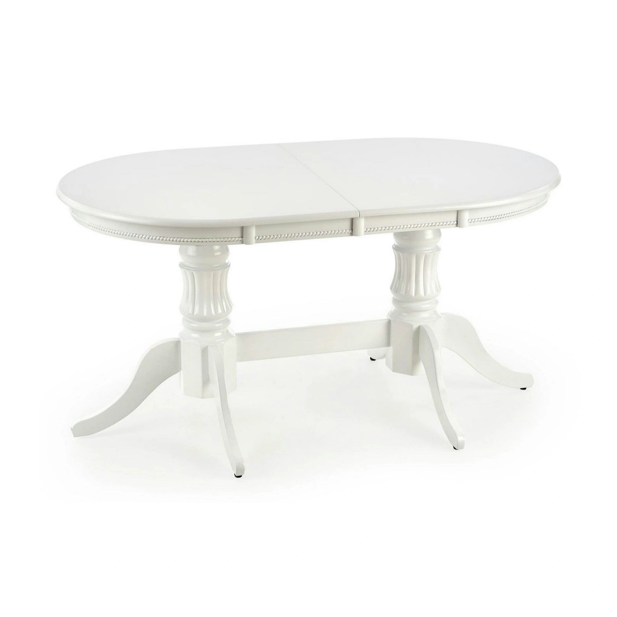 Masa alba vintage JOSEPH, 150/190x90x77 cm