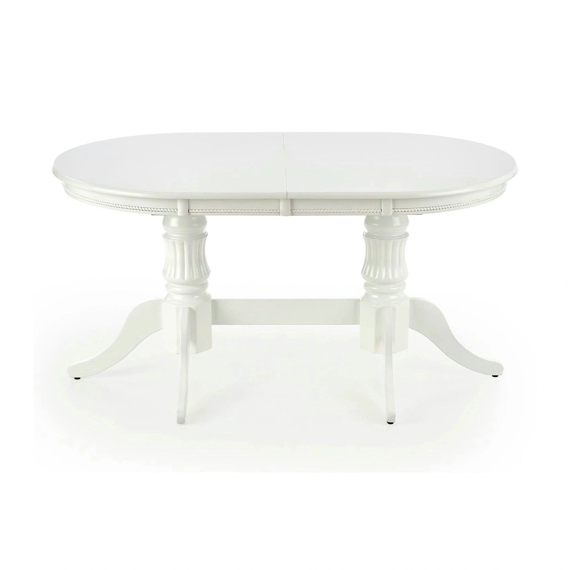 Masa alba vintage JOSEPH, 150/190x90x77 cm