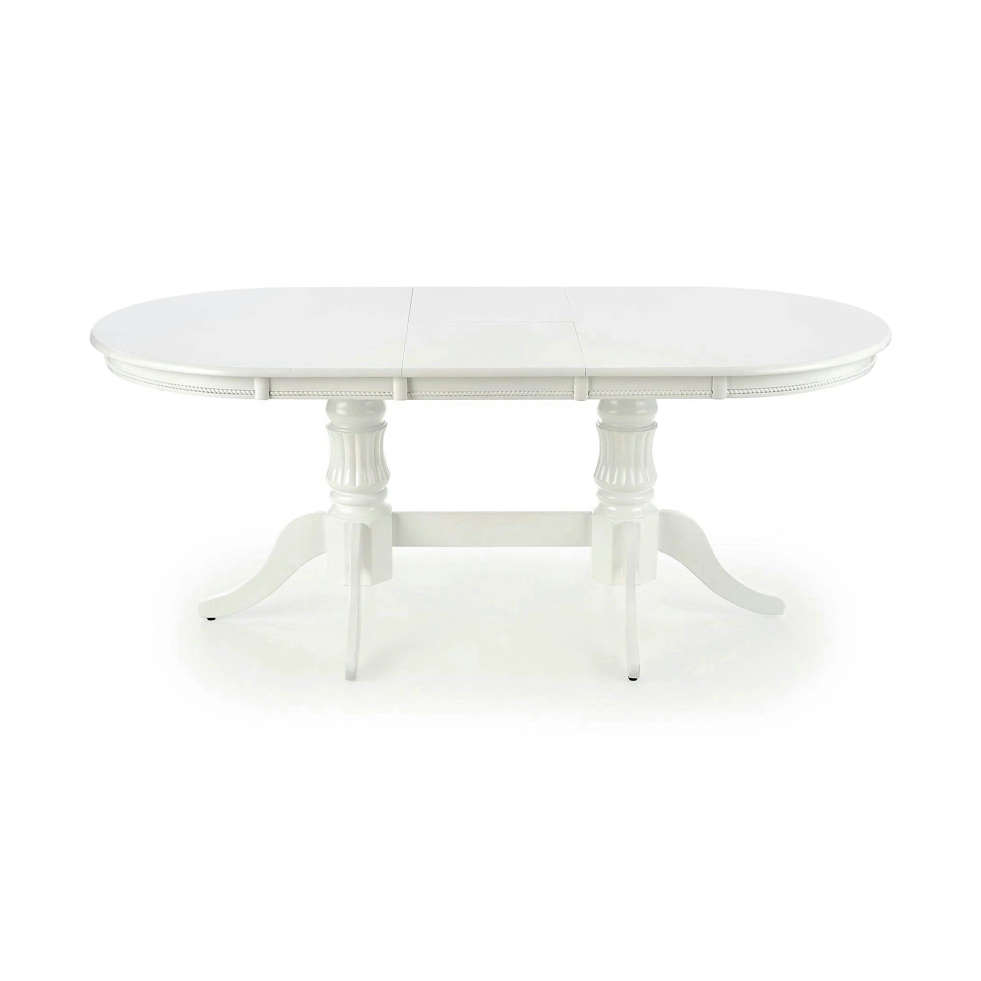 Masa alba vintage JOSEPH, 150/190x90x77 cm