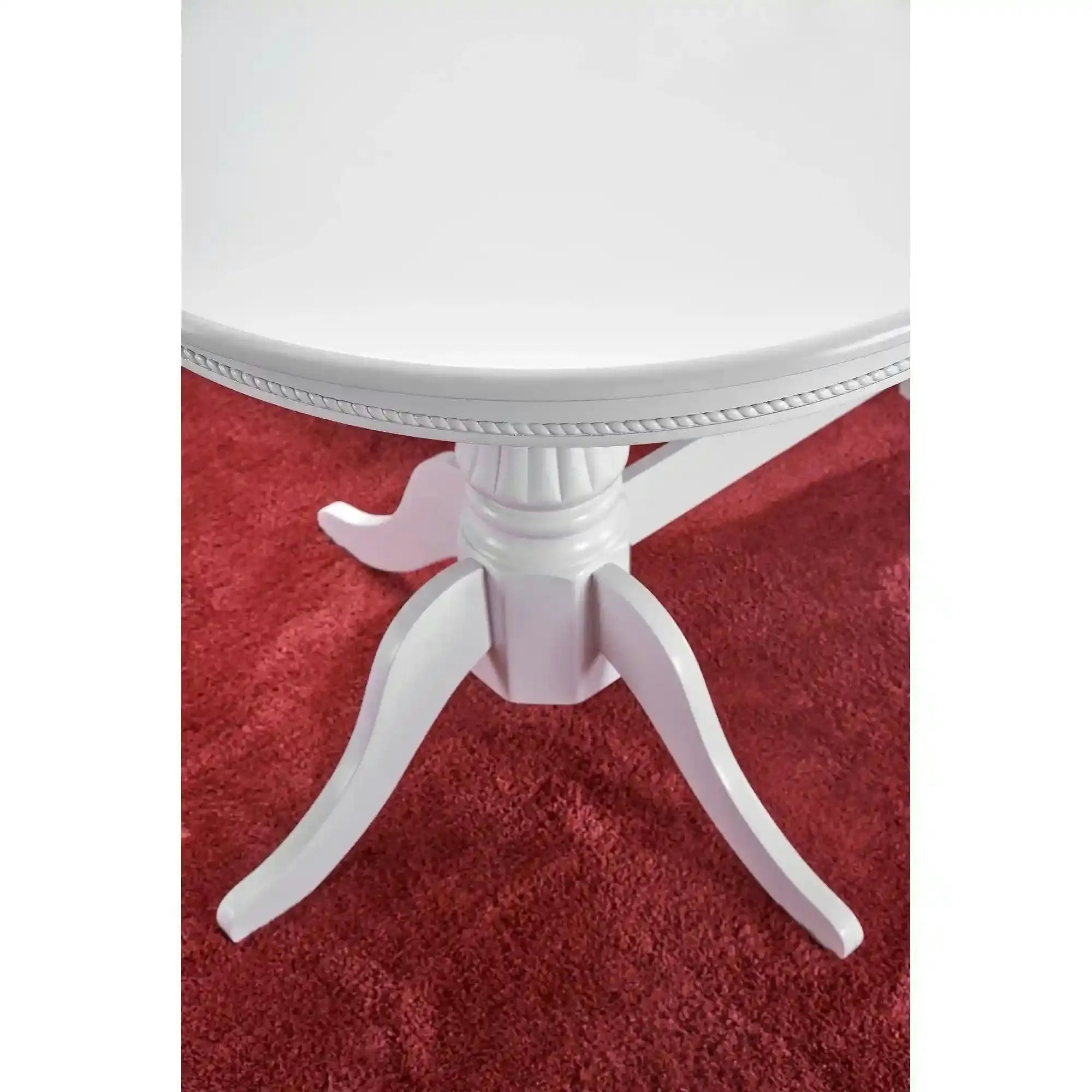 Masa alba vintage JOSEPH, 150/190x90x77 cm