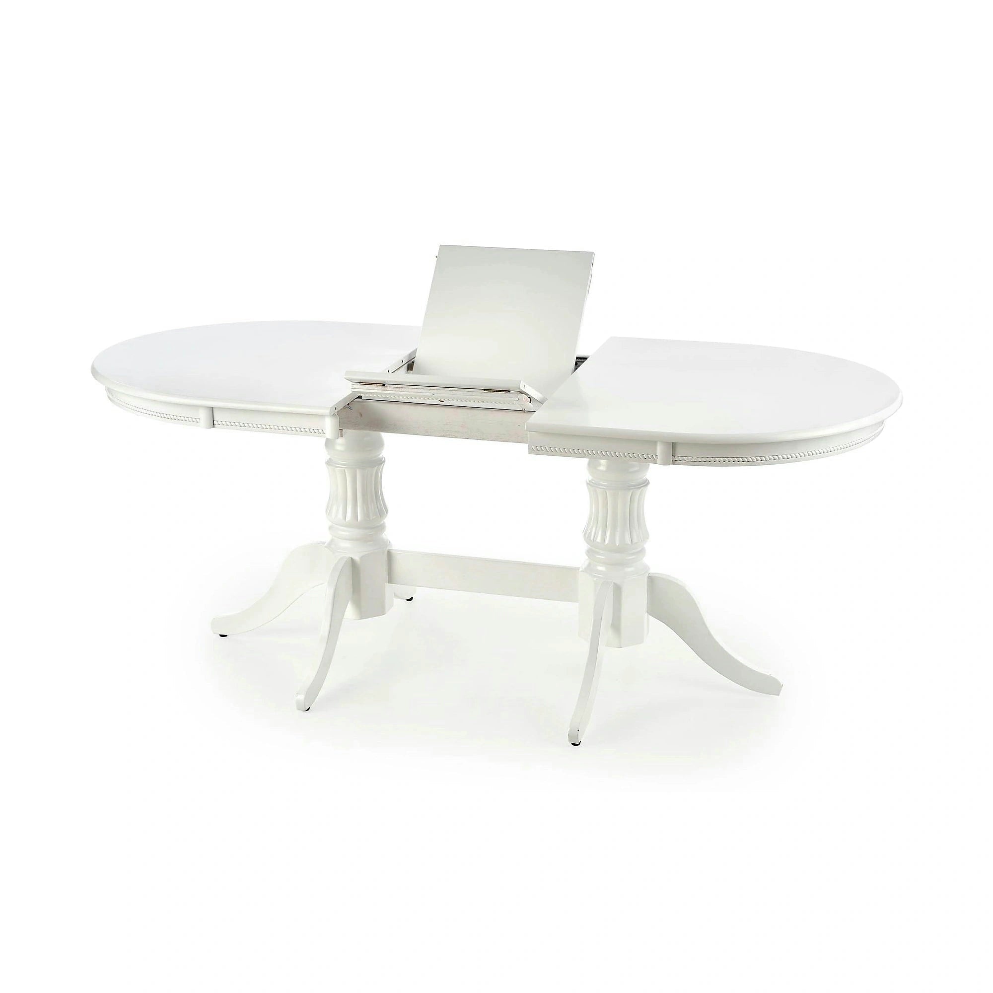 Masa alba vintage JOSEPH, 150/190x90x77 cm