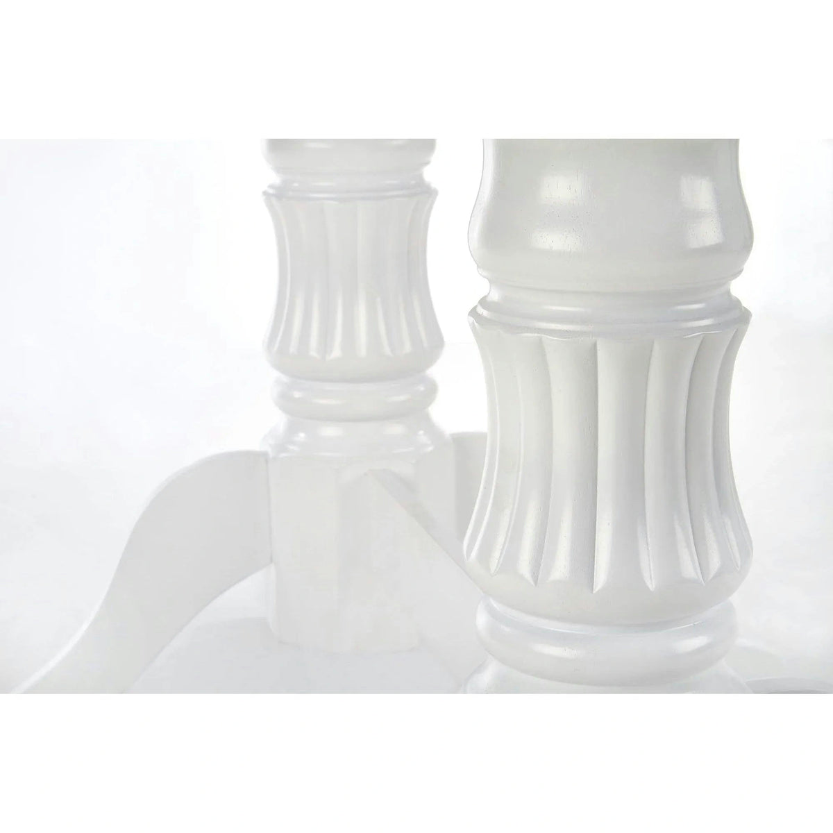 Masa alba vintage JOSEPH, 150/190x90x77 cm