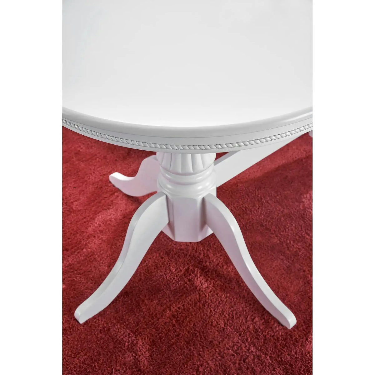 Masa alba vintage JOSEPH, 150/190x90x77 cm