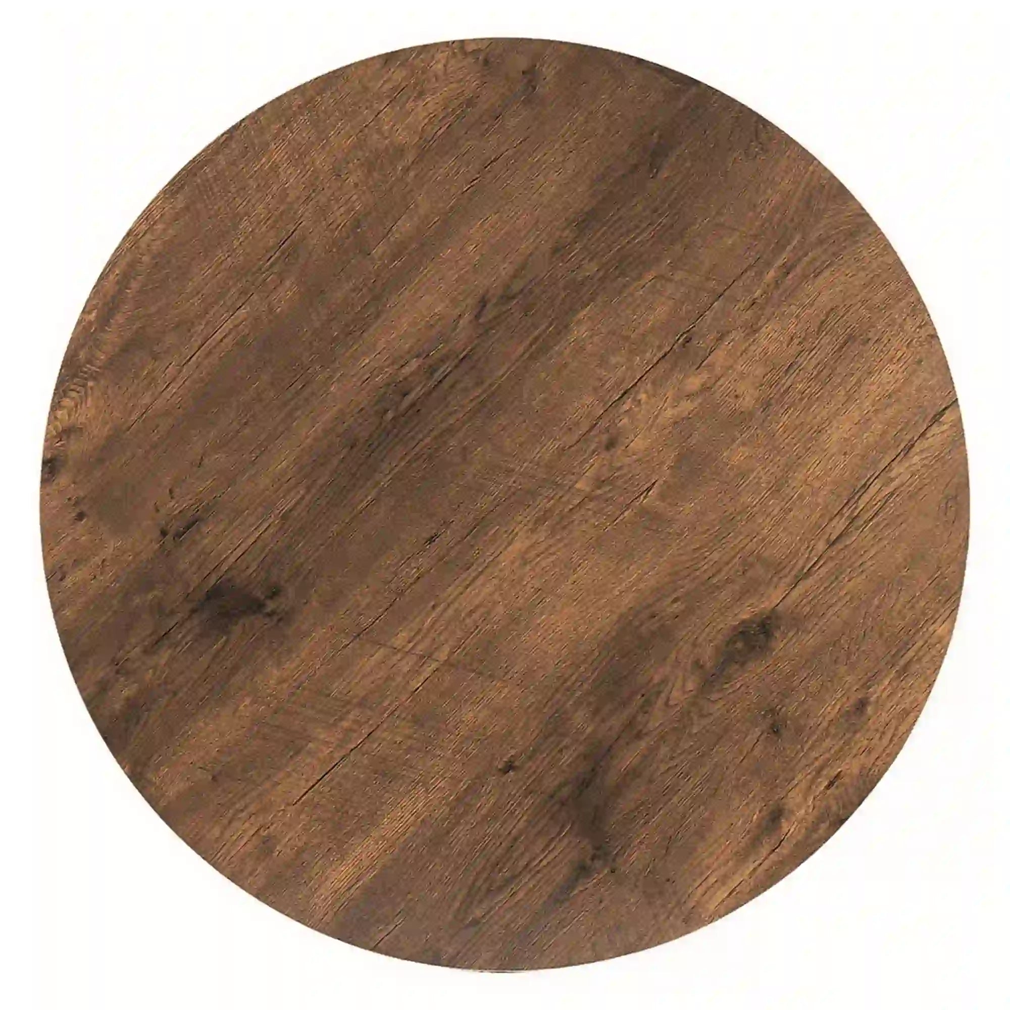 Masa AMADEO II, nuc/negru mat, 90x76 cm