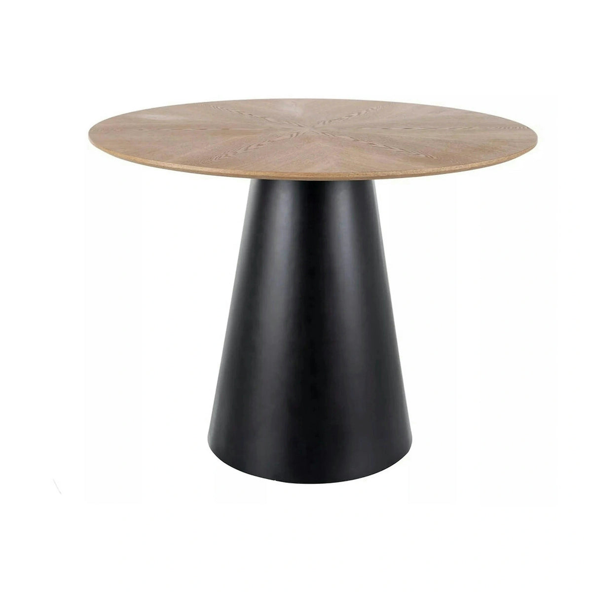 Masa ANGEL, stejar/negru, 100x75 cm