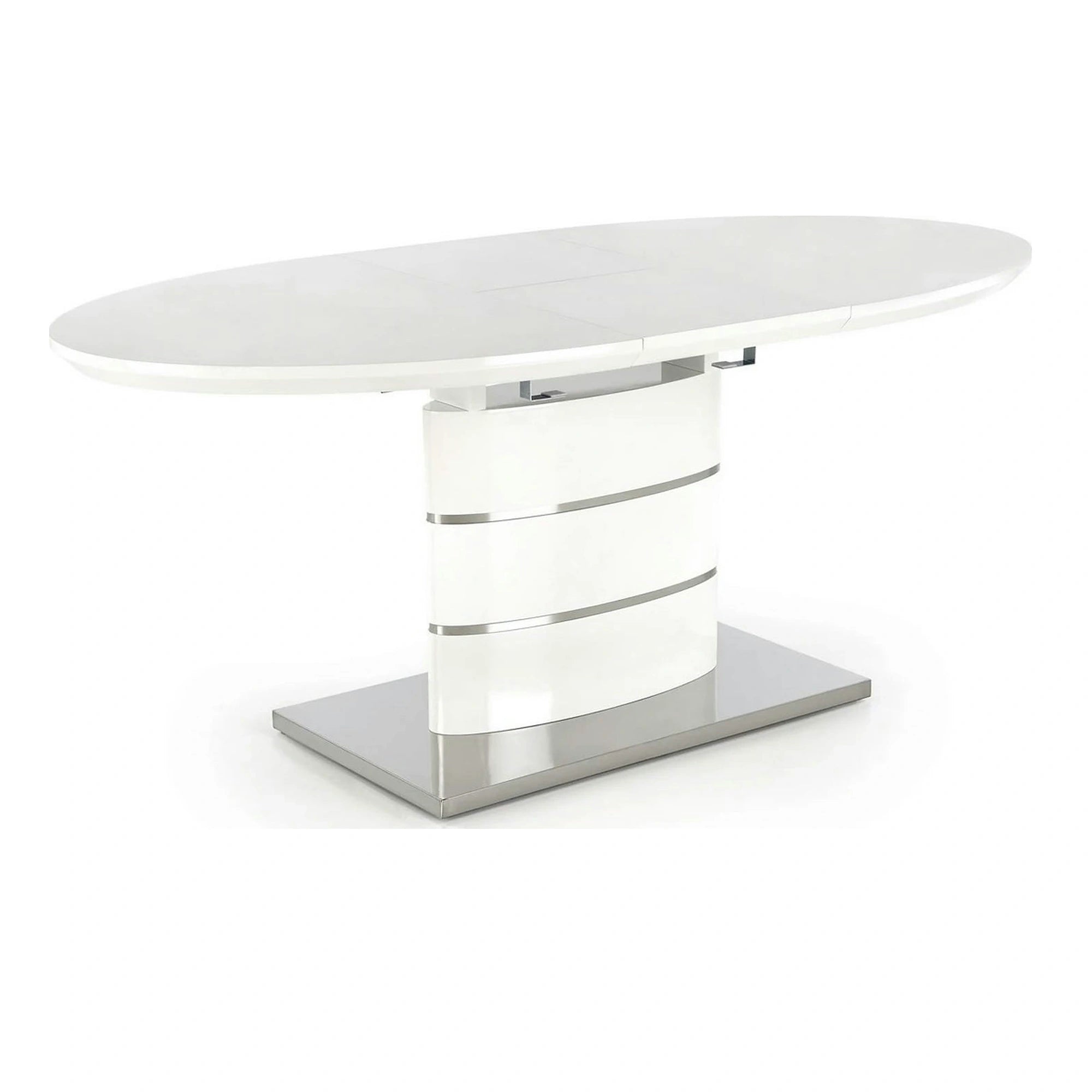 Masa ASPEN, alb, 140/180x90x76 cm