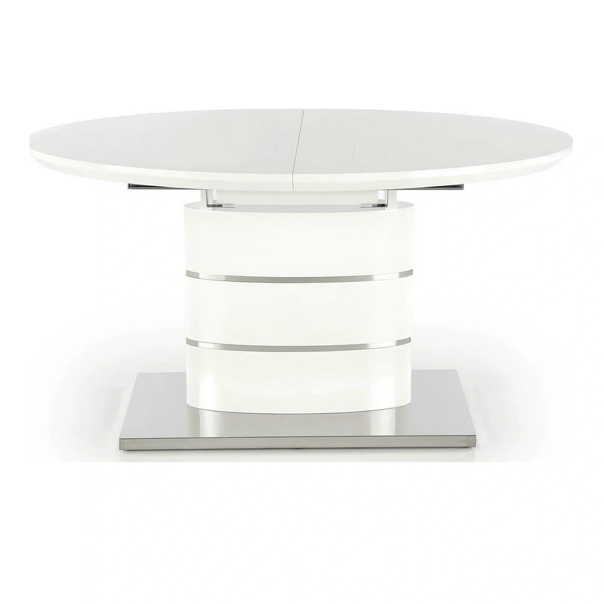 Masa ASPEN, alb, 140/180x90x76 cm