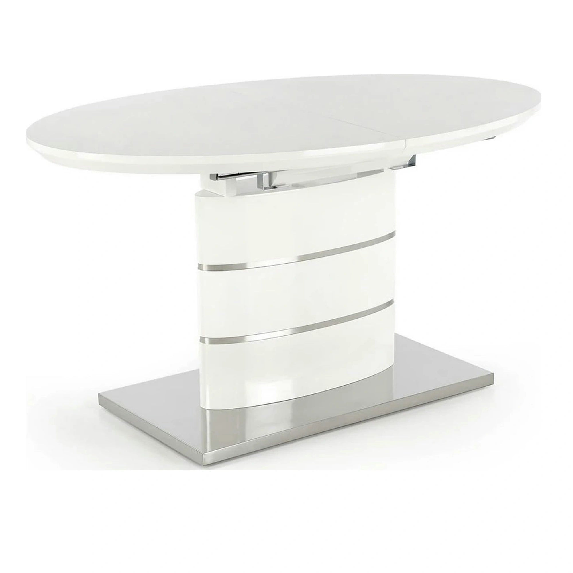 Masa ASPEN, alb, 140/180x90x76 cm