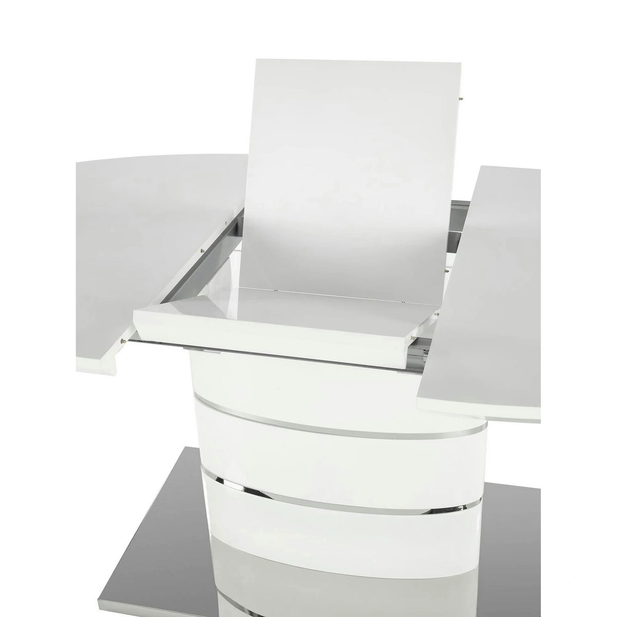 Masa ASPEN, alb, 140/180x90x76 cm