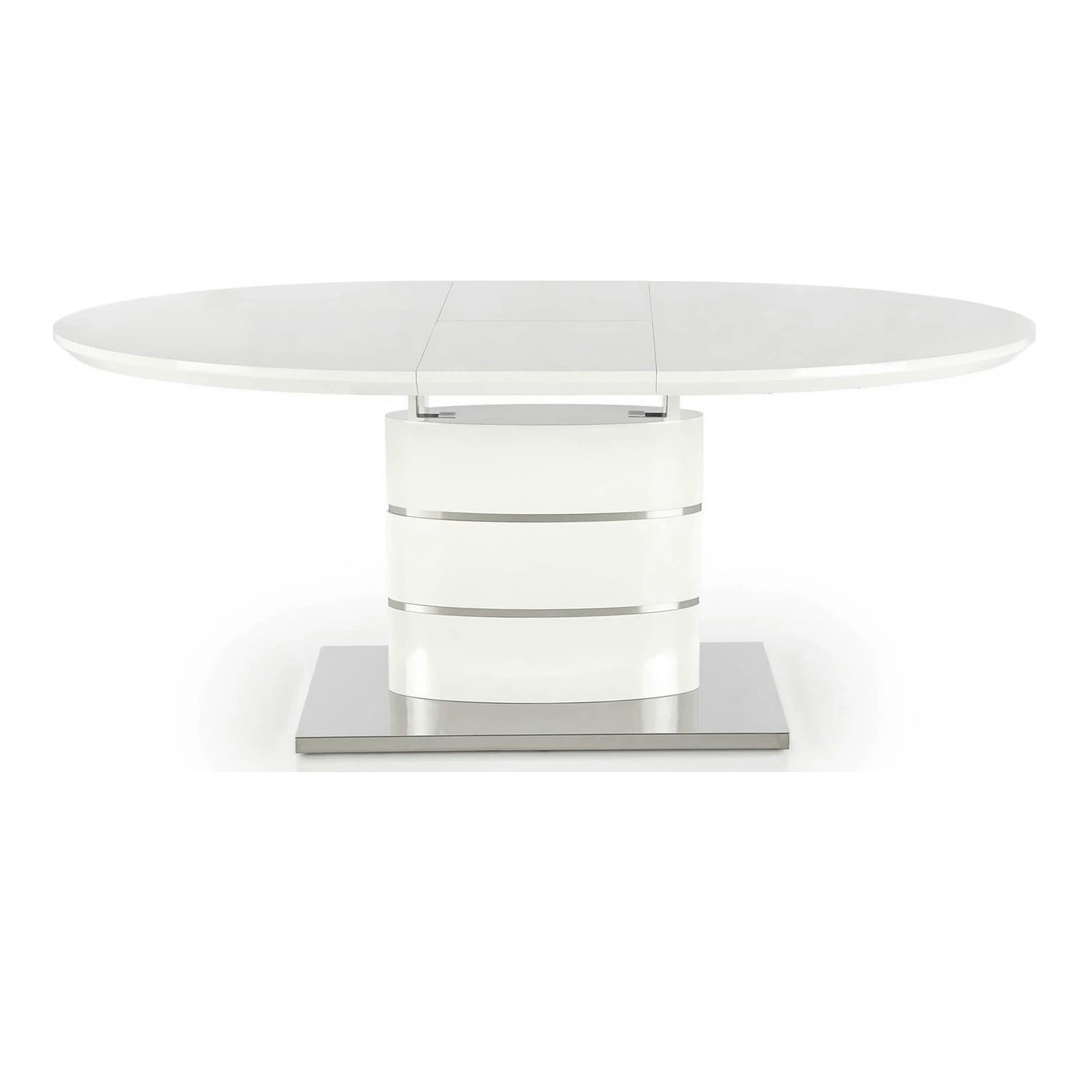 Masa ASPEN, alb, 140/180x90x76 cm