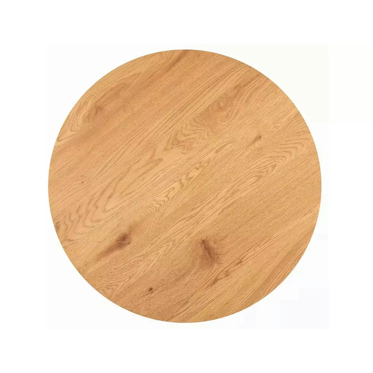Masa ASTER, stejar/negru, 100x100x76 cm