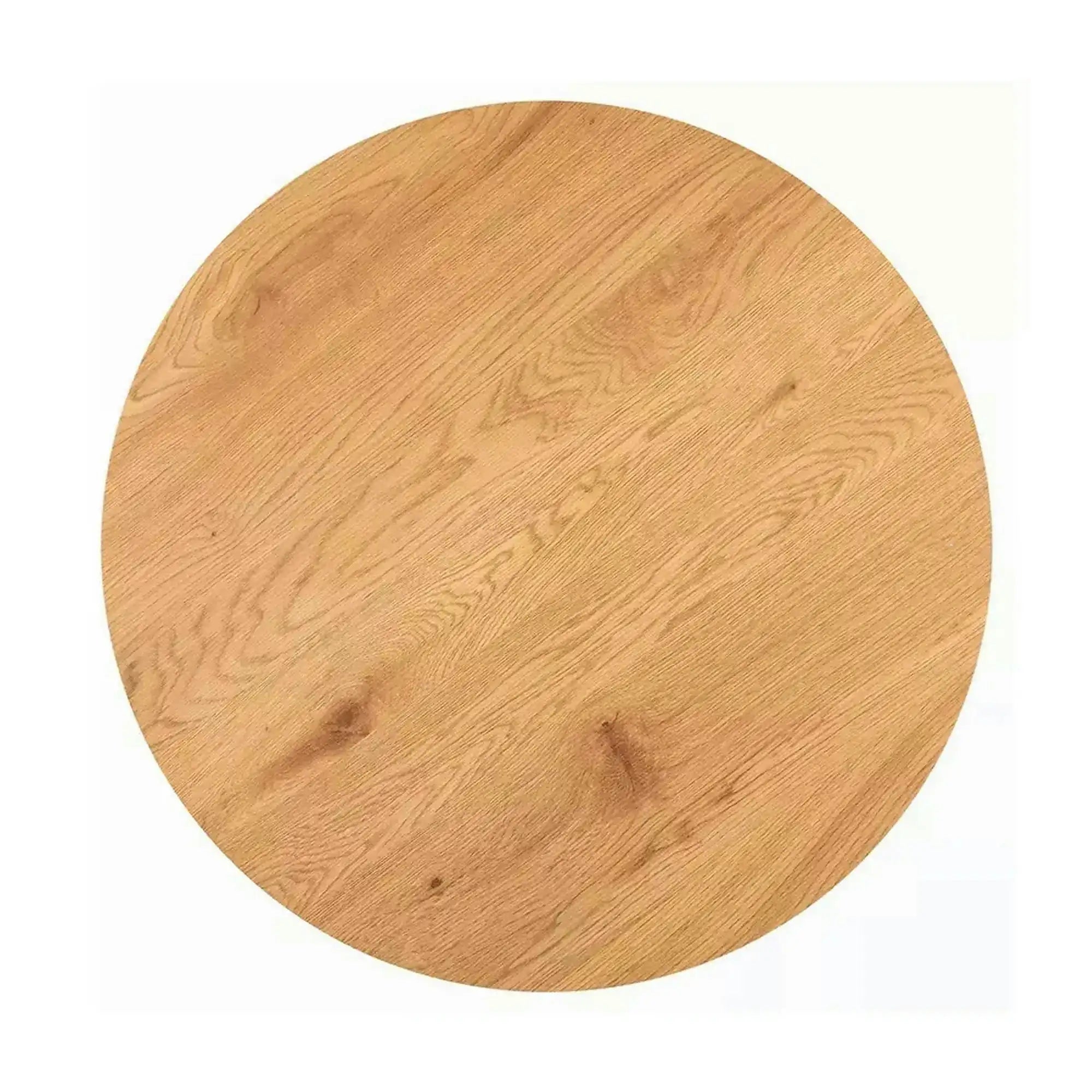 Masa ASTER, stejar/negru, 100x100x76 cm