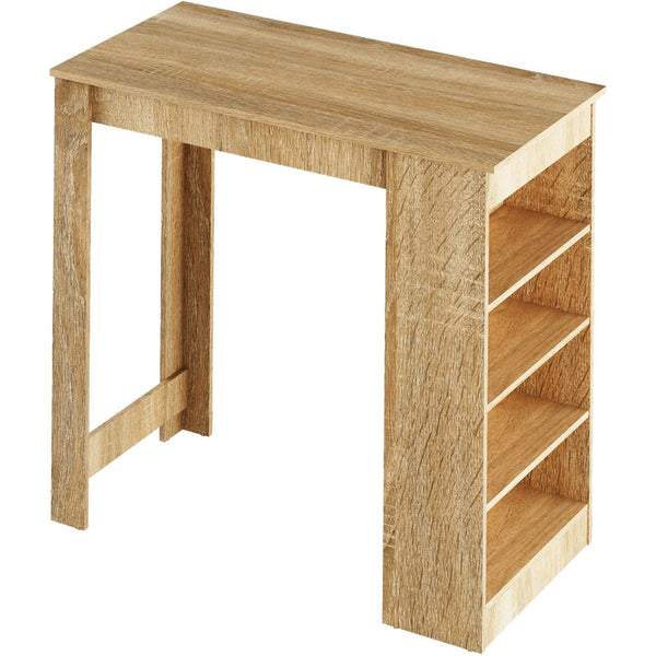 Masa bar AUSTEN, stejar sonoma, PAL melaminat, 117x57x107 cm