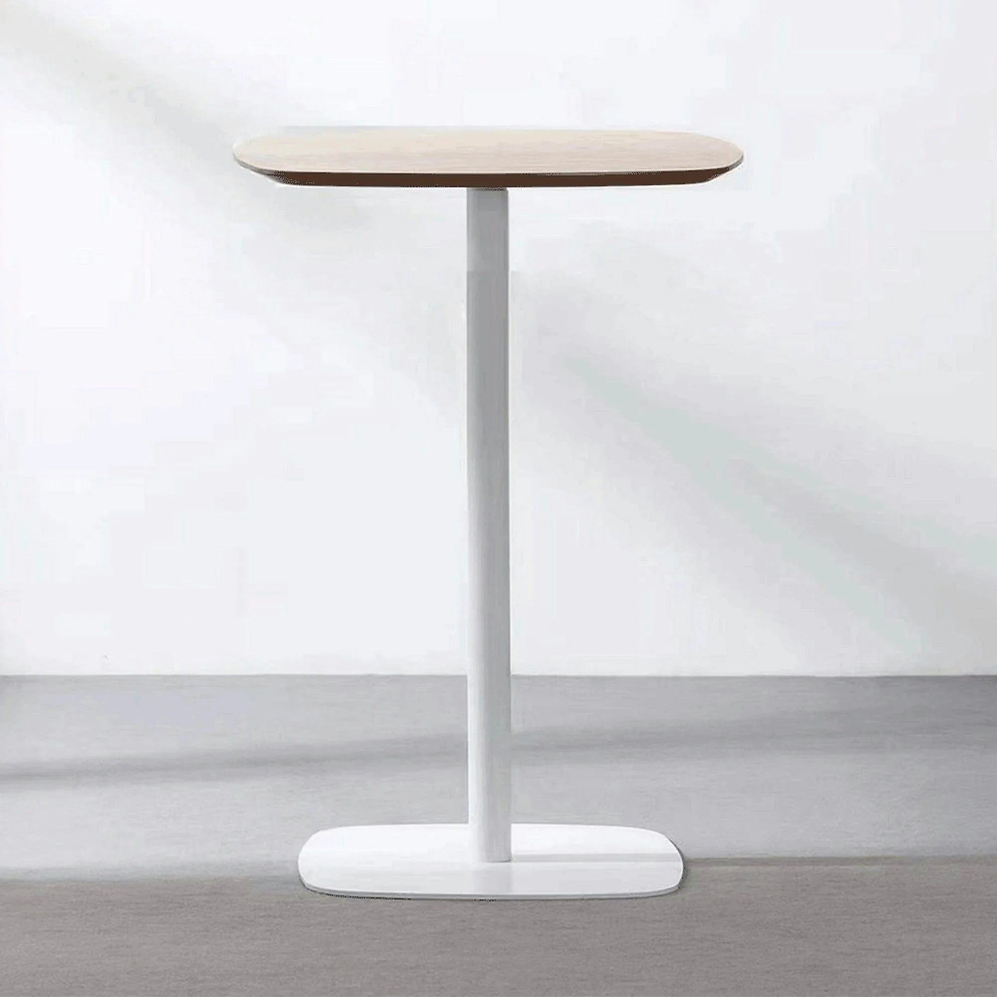 Masa bar HARLOV, stejar/alb, 60x105 cm