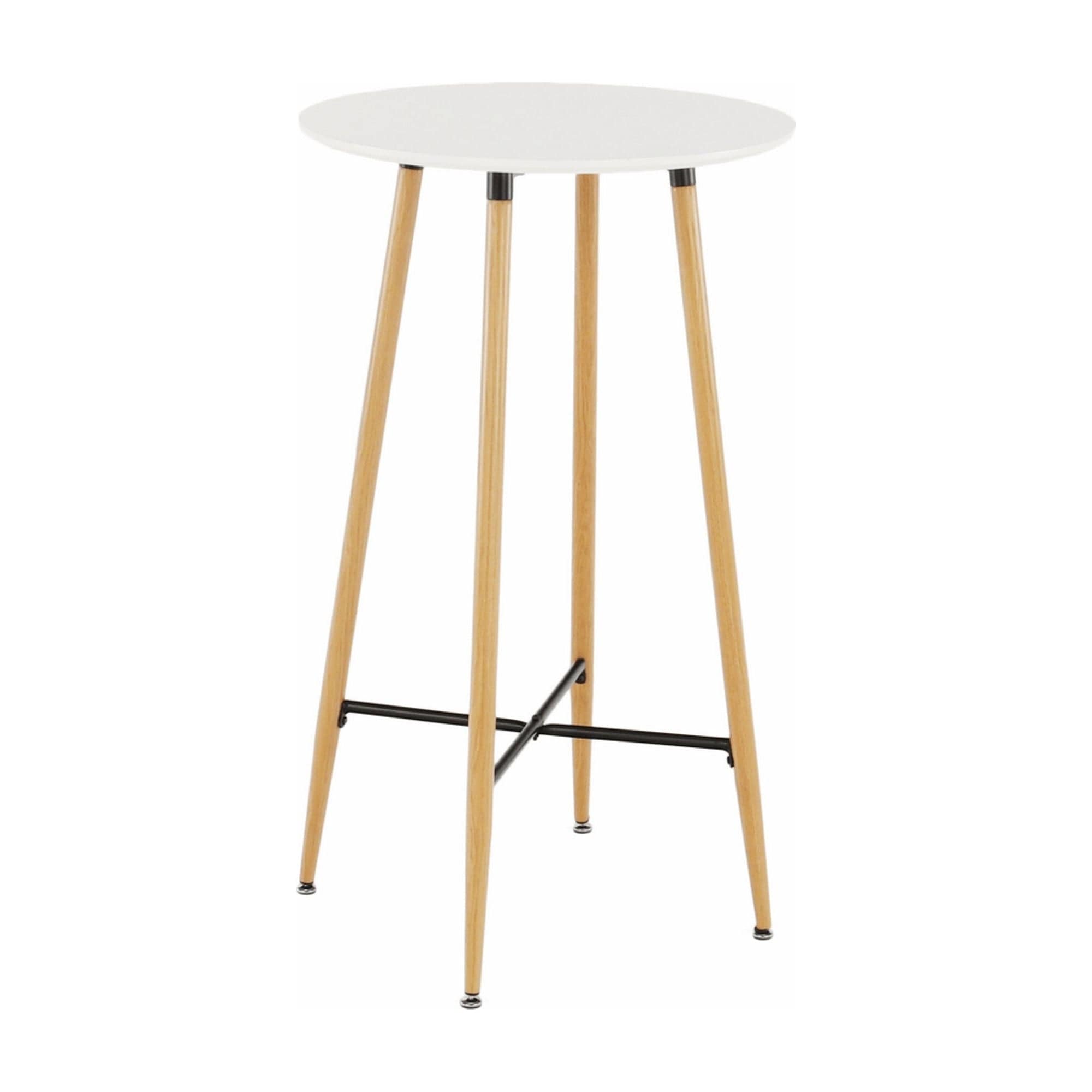 Masa bar IMAM, alb/stejar, 60x102 cm