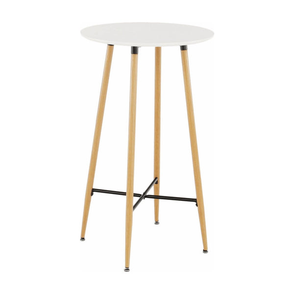 Masa bar IMAM, alb/stejar, 60x102 cm