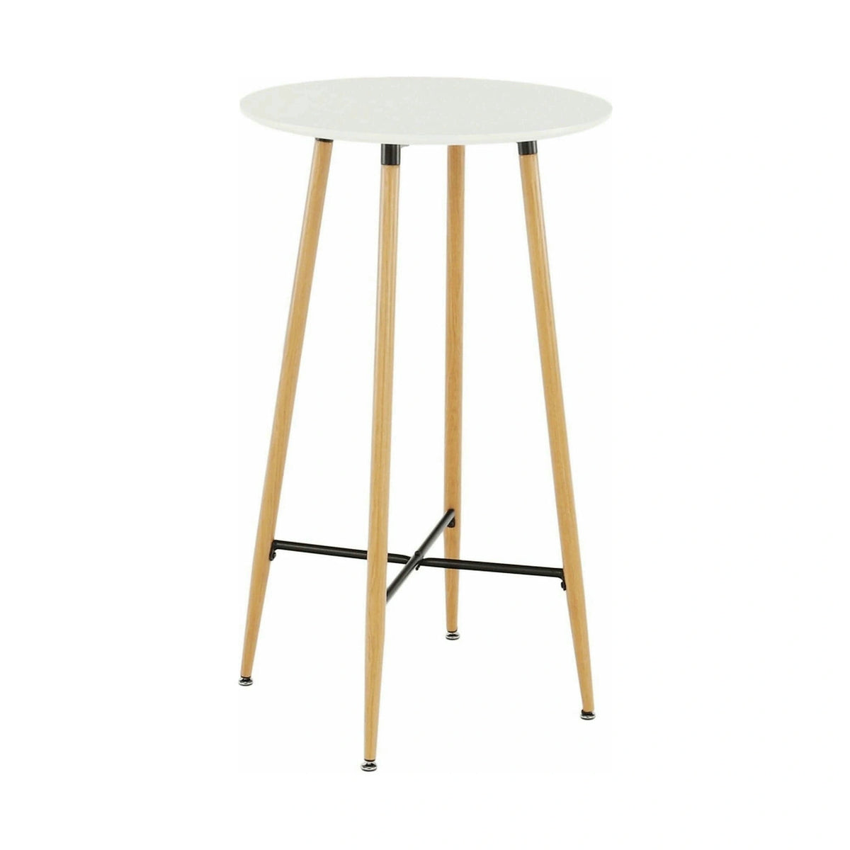 Masa bar IMAM, alb/stejar, 60x102 cm