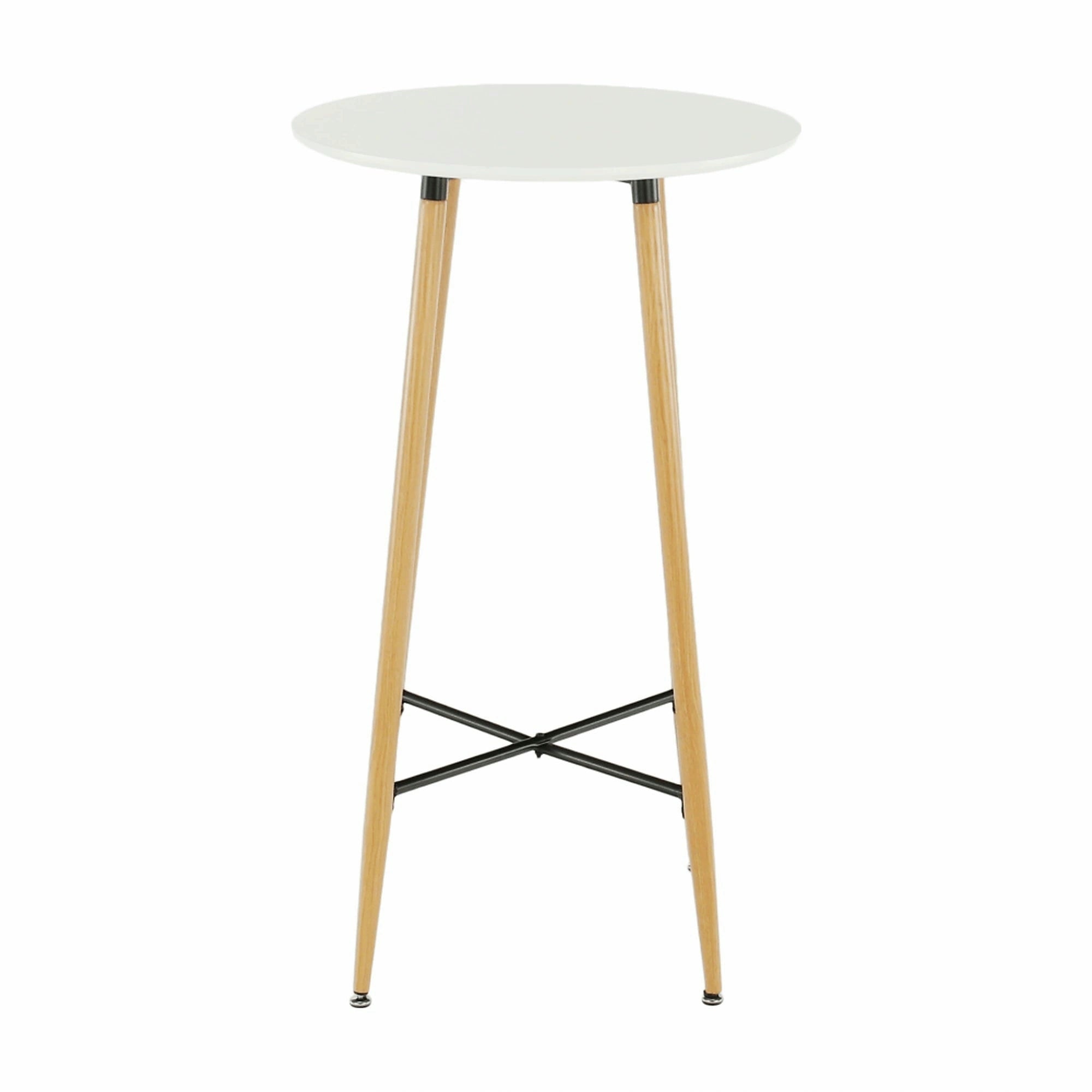 Masa bar IMAM, alb/stejar, 60x102 cm