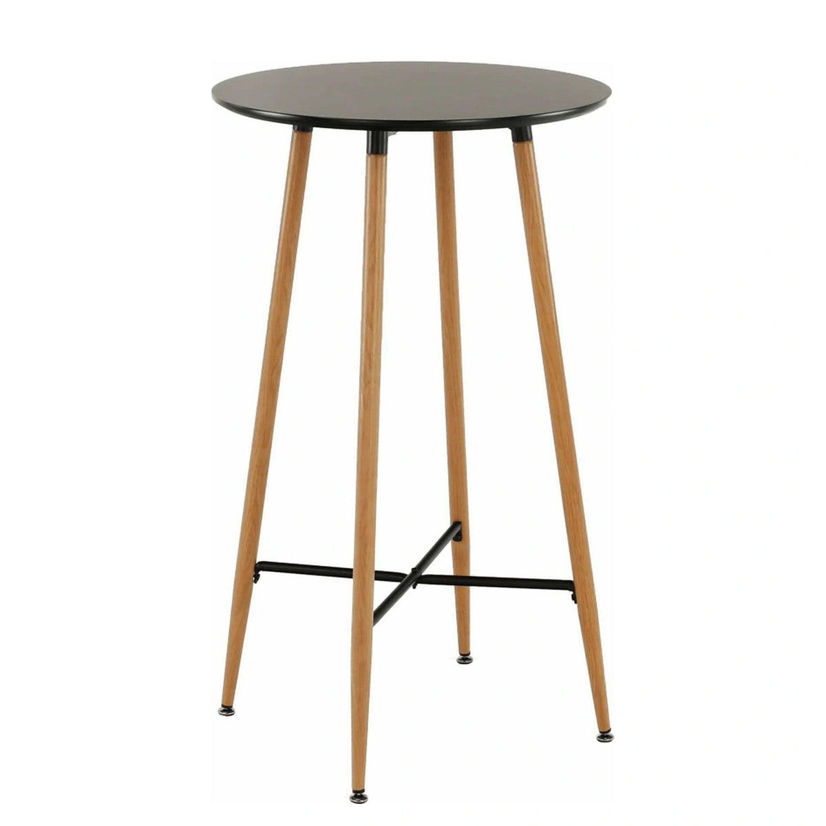 Masa bar IMAM, negru/stejar, 60x102 cm
